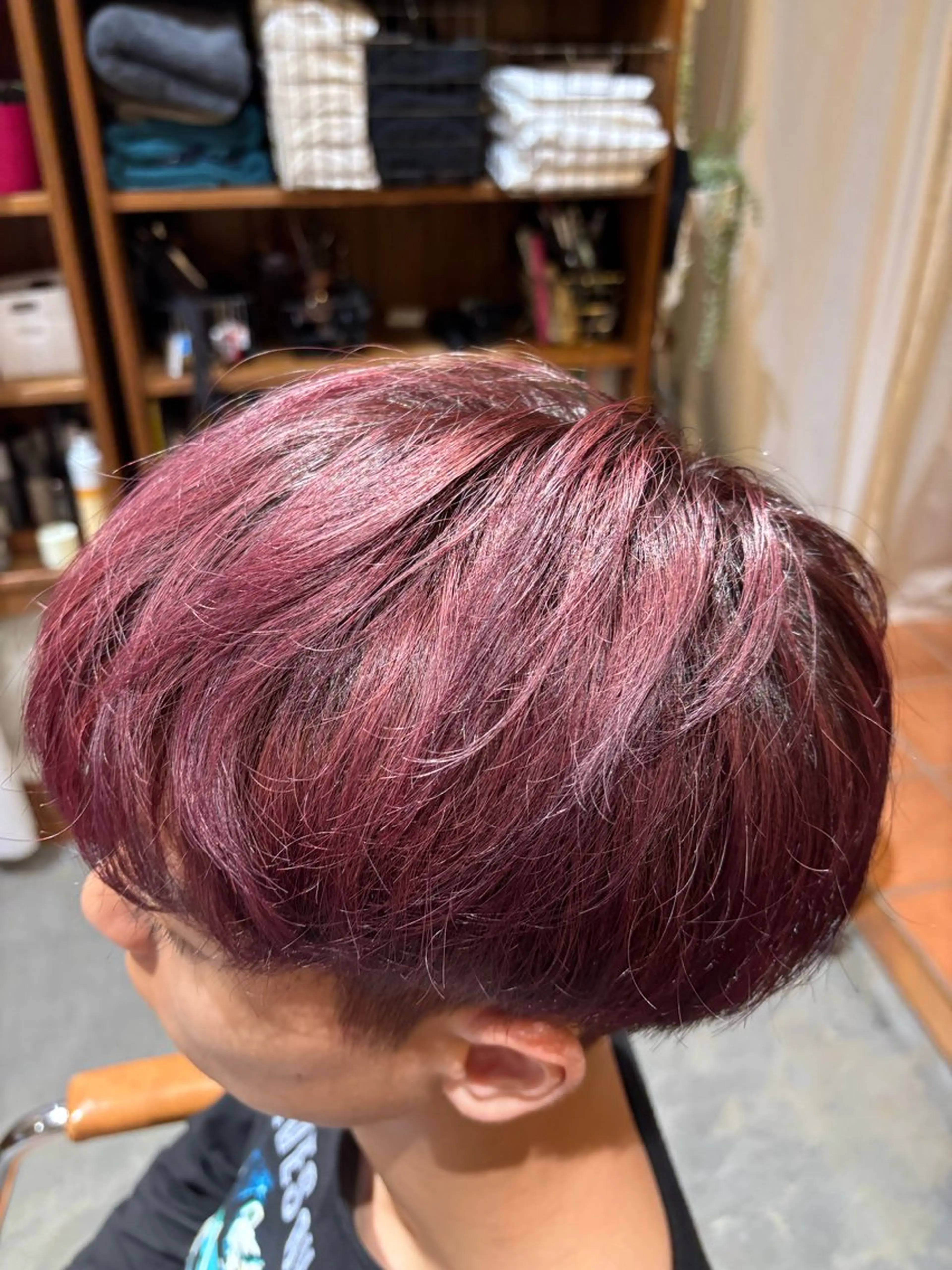 メンズ カット ヘアカラー トリートメント トリコヘアサロン 新井千智のヘアスタイル