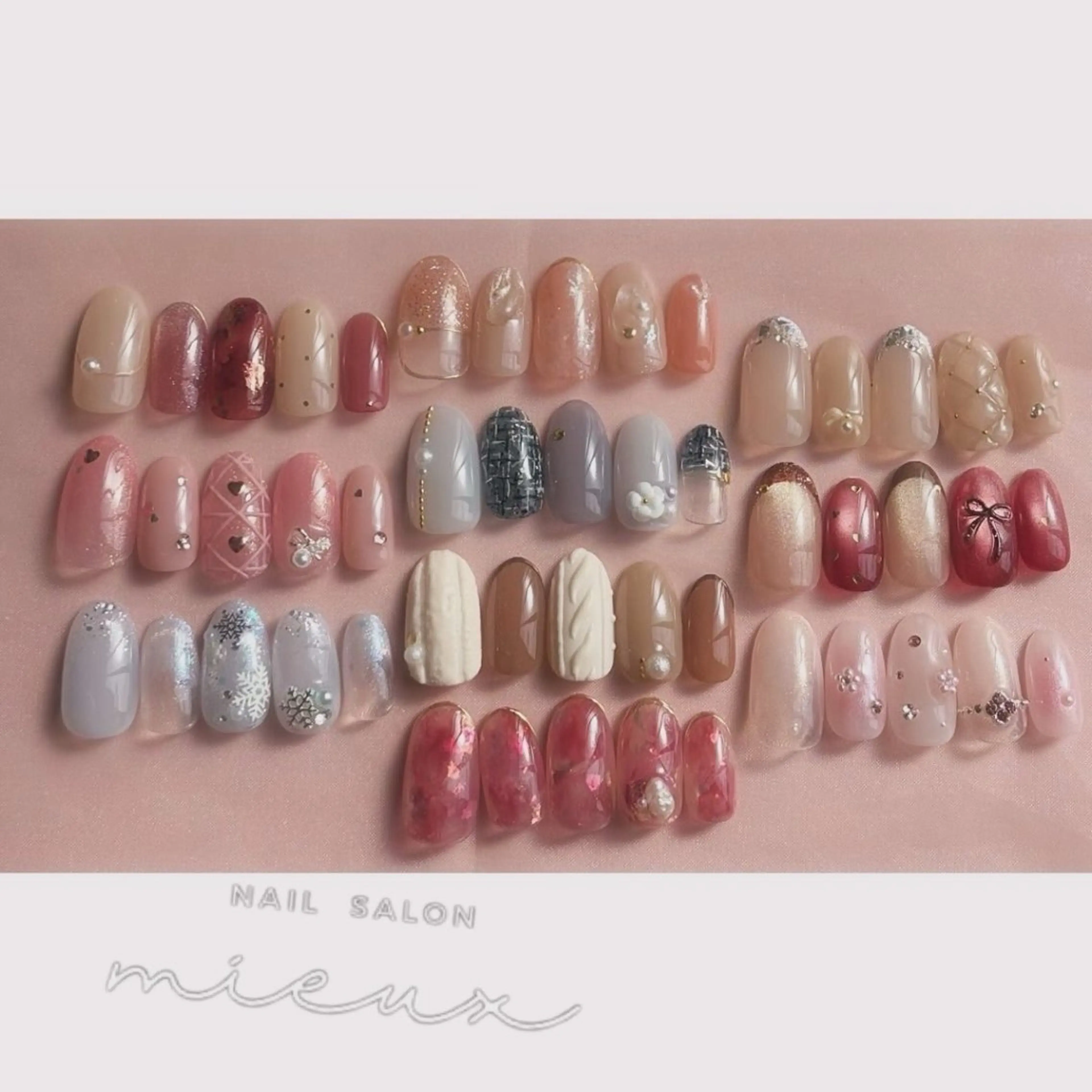 ネイル ハンドネイル nailsalon mieuxのネイルデザイン