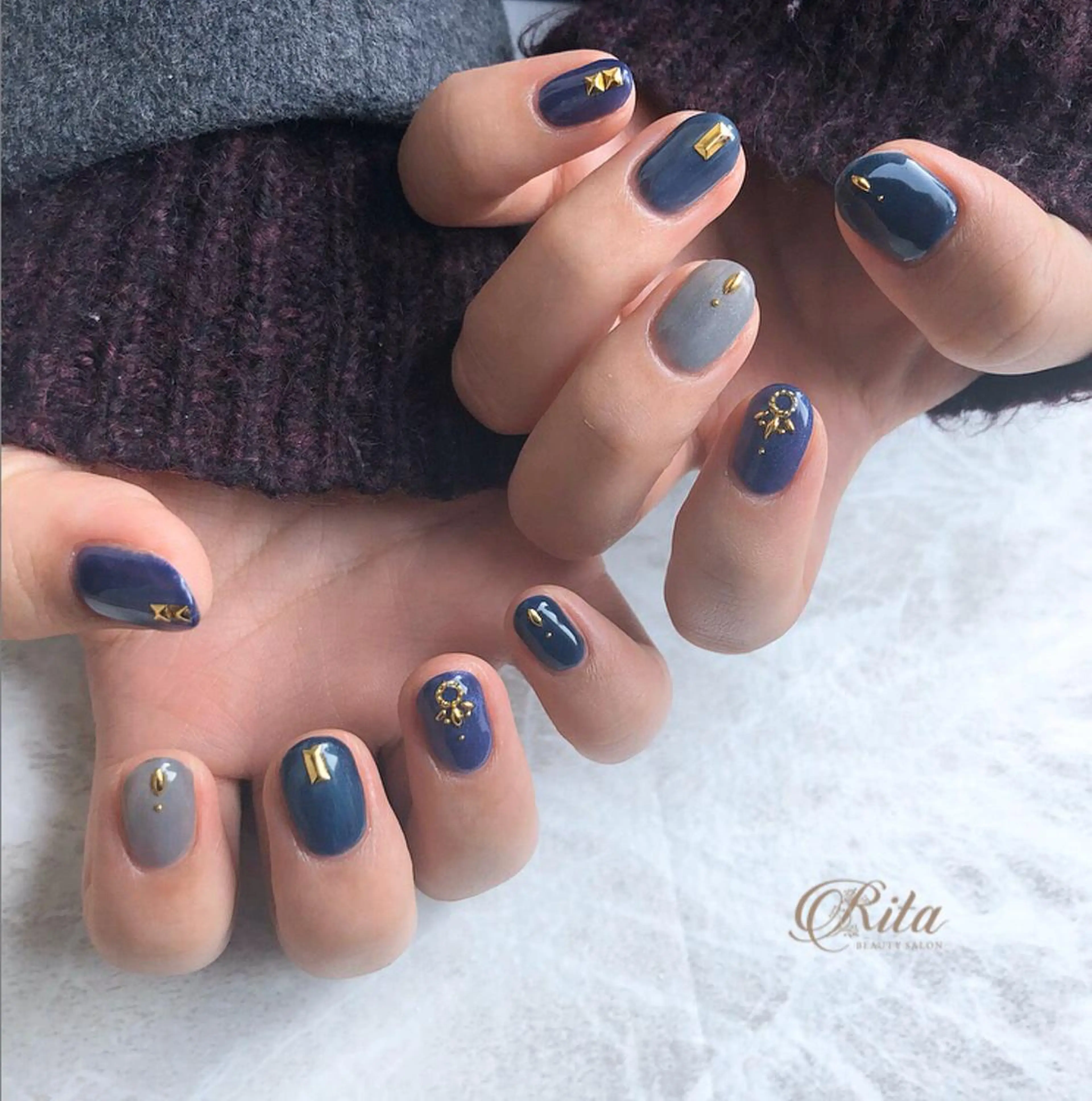 ネイル Rio 𓍼のネイルデザイン