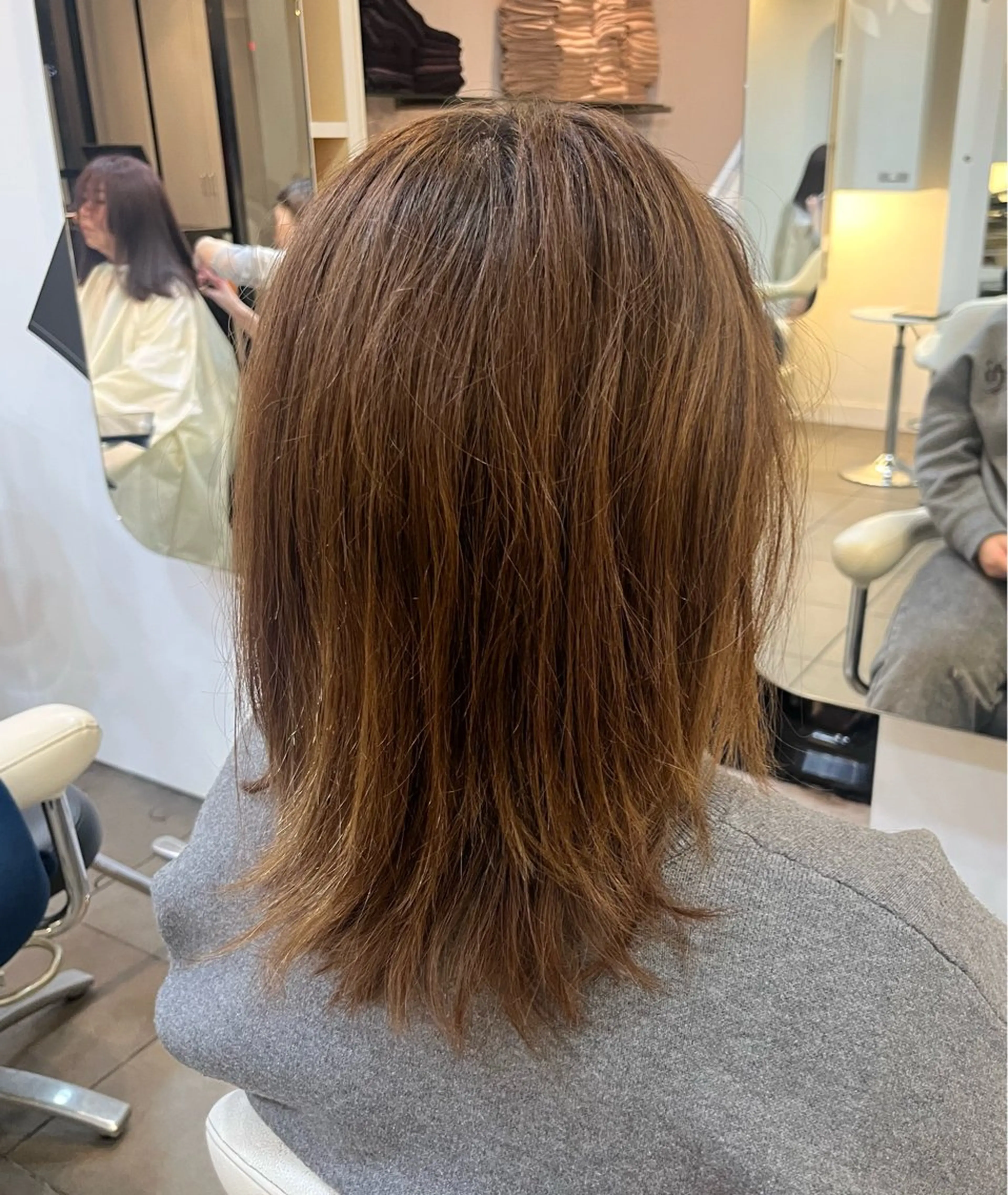 ミディアム 🎀透明感カラー🎀 ENAのヘアスタイル