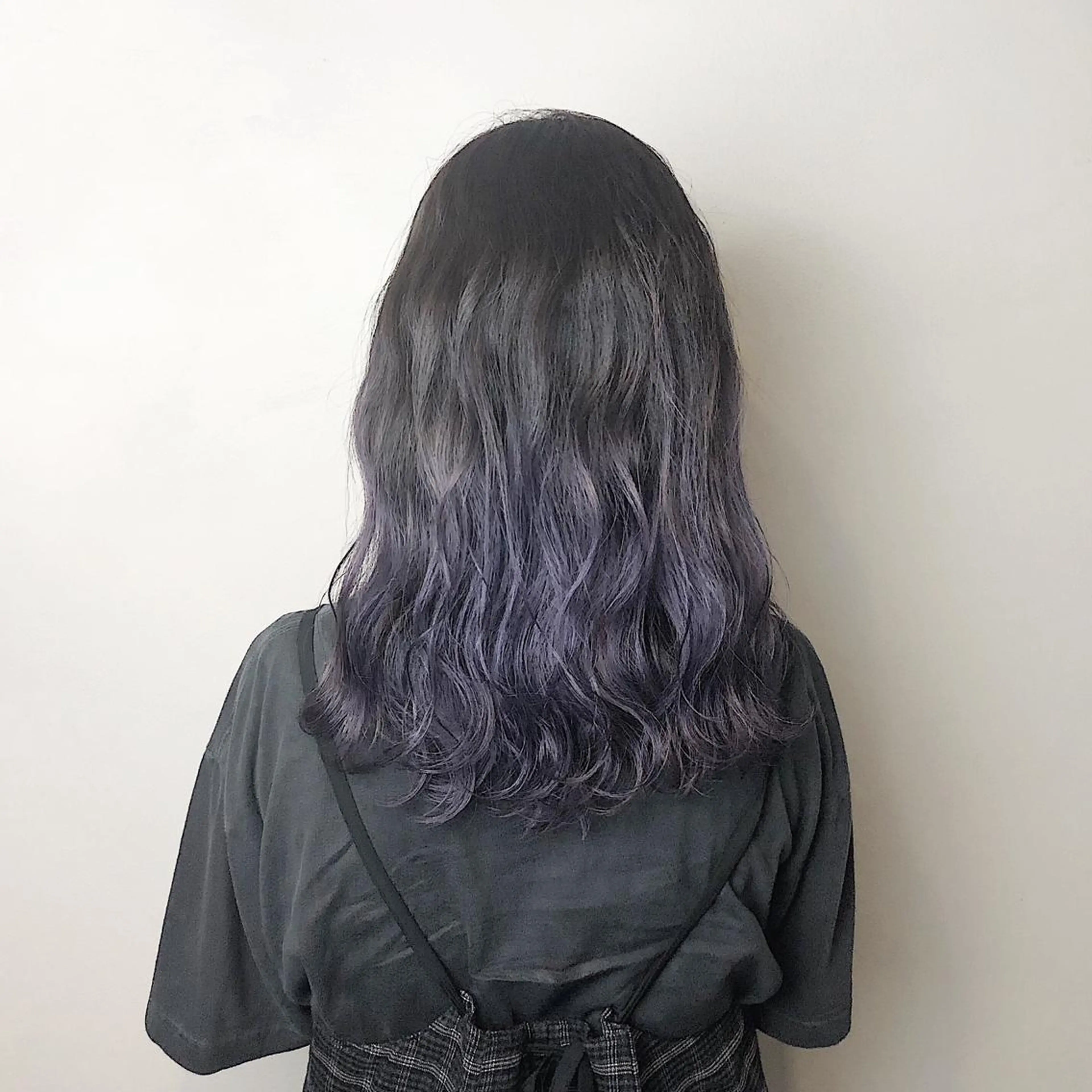 ミディアム カラー カラーモデル募集中 美容室ハピスのヘアスタイル