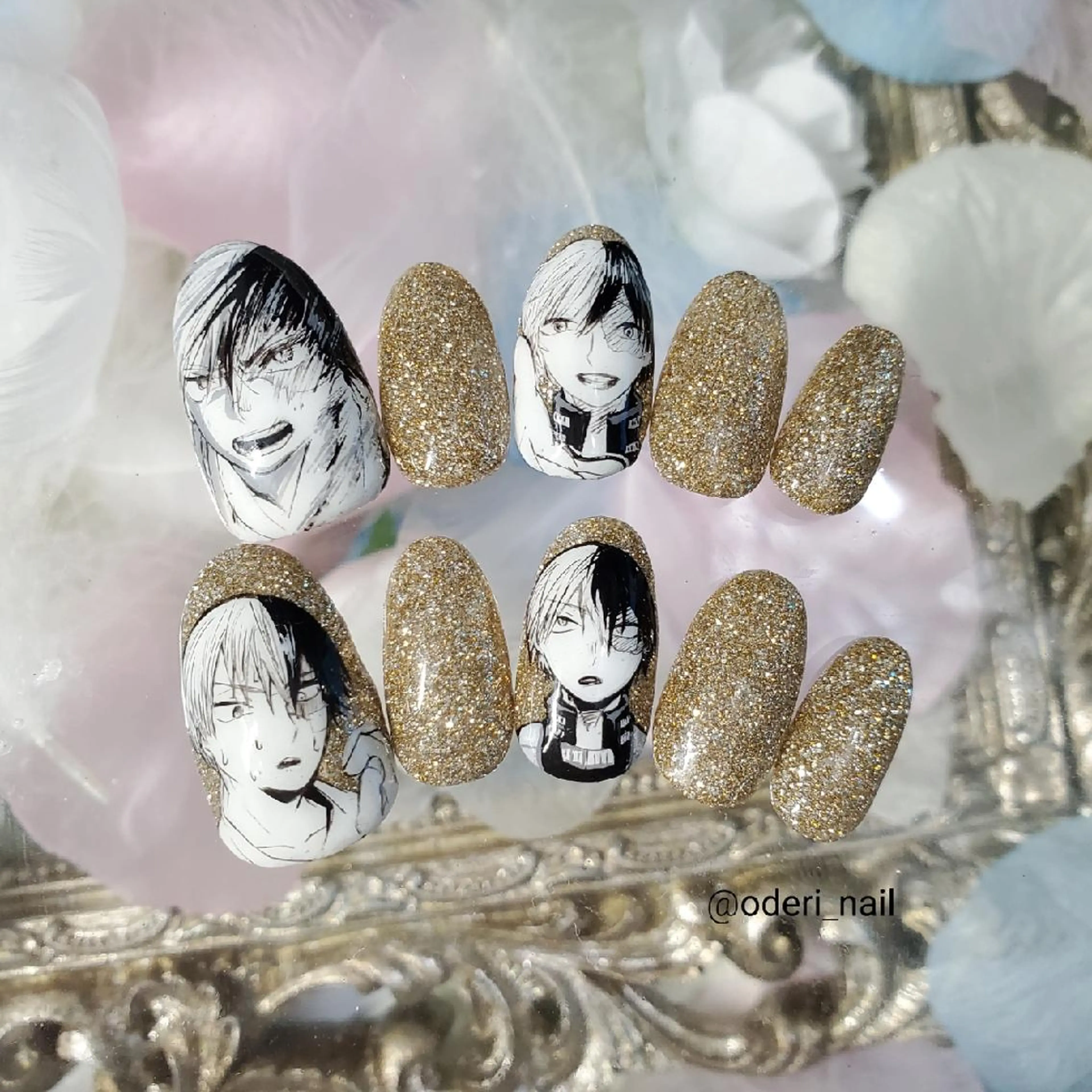 ネイル アートネイル ジェルネイル おで@ oderi_nailのネイルデザイン
