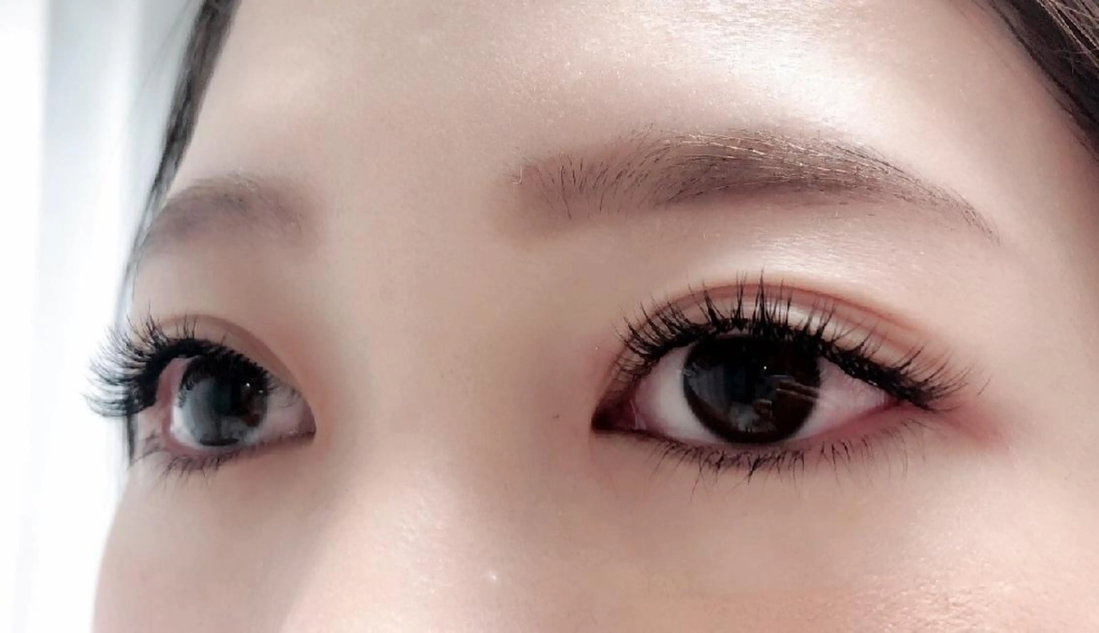 マツエク・マツパ 付け放題 フラットラッシュ セクシー 下まつげエクステ 一重×まつ毛パーマ 吉岡 ゆうなのマツエク・マツパデザイン