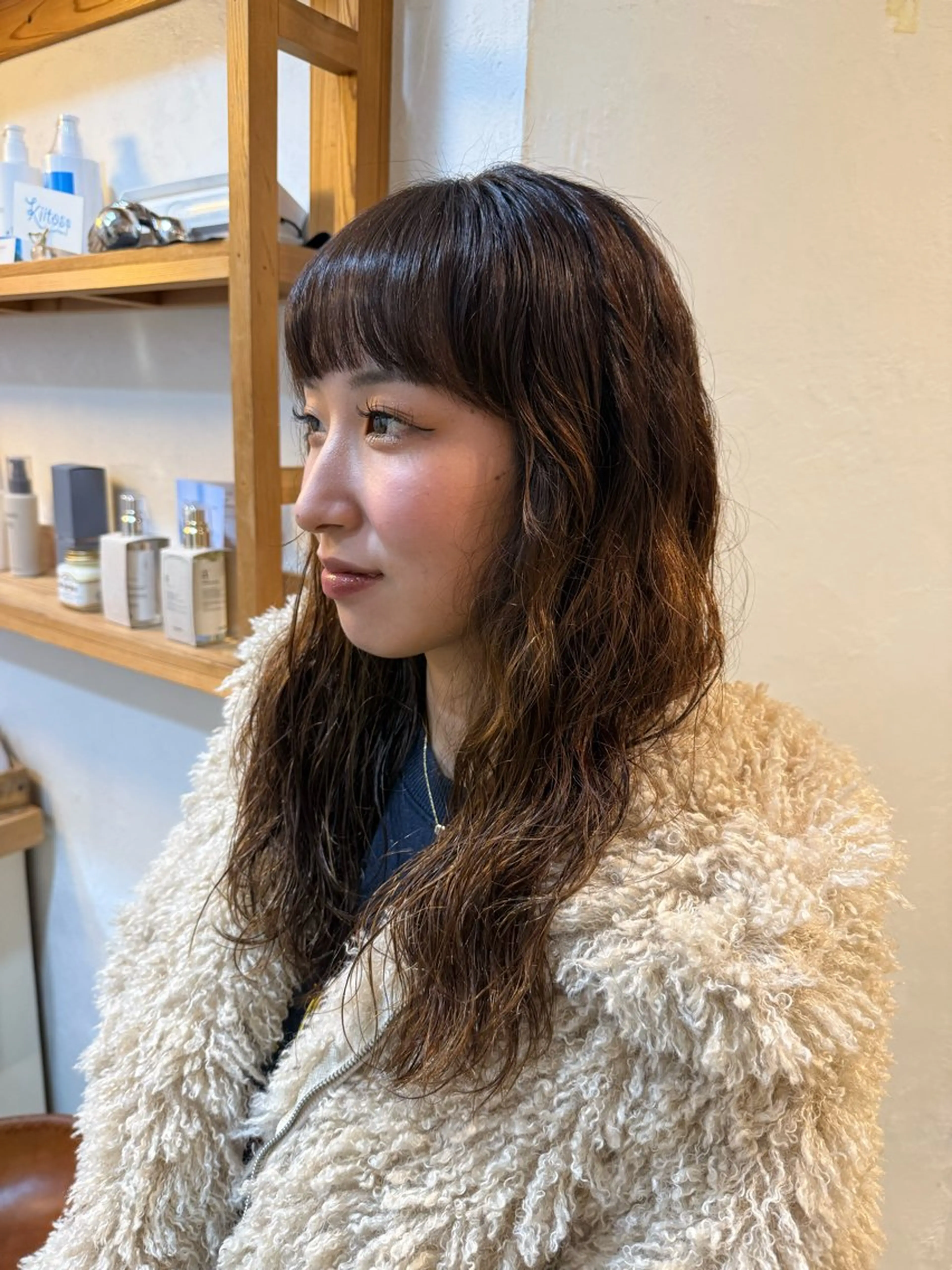 ロング カット パーマ ✨️パーマ✨ たなかひろとのヘアスタイル