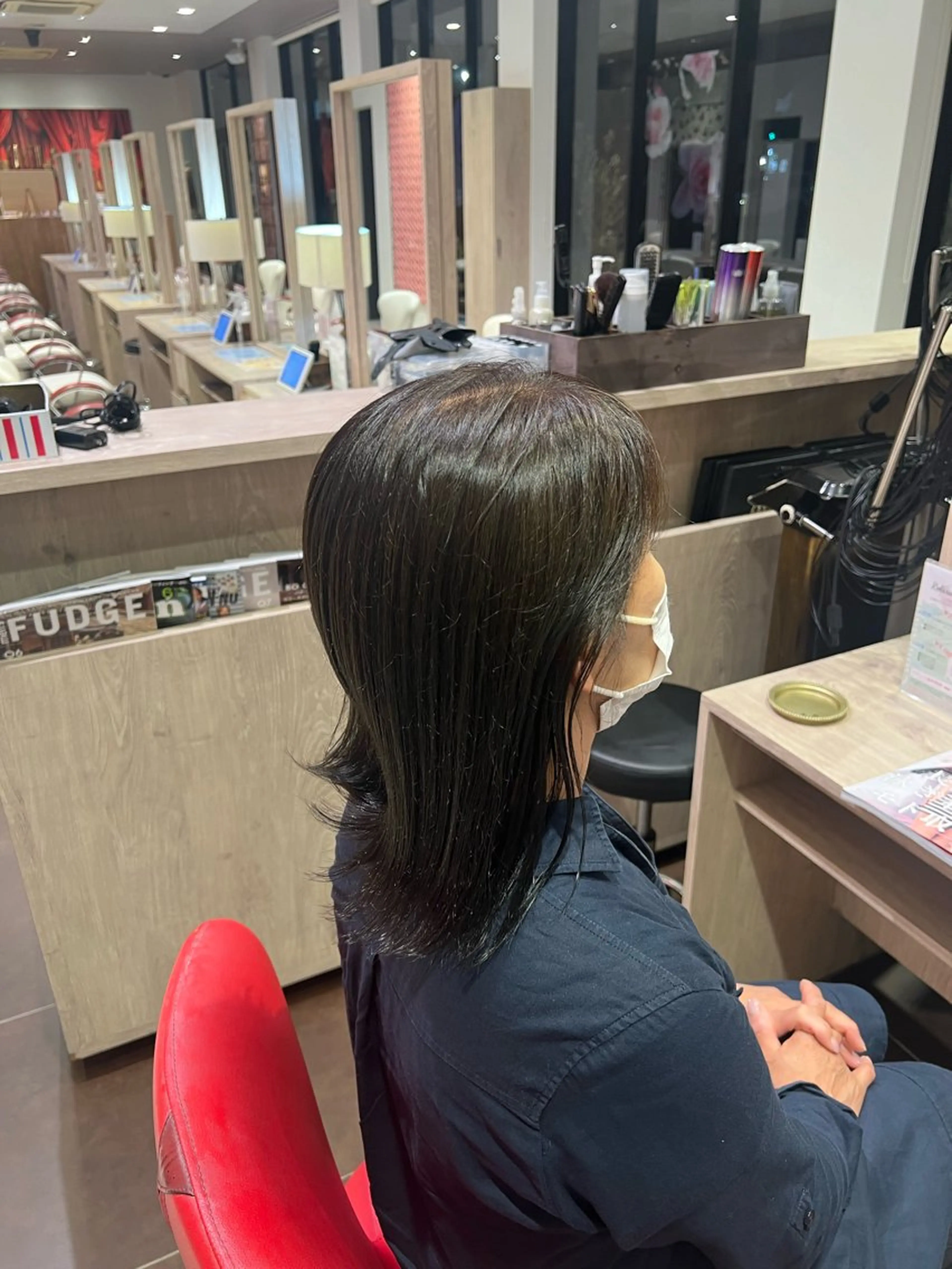 ミディアム カラー トリートメント 諸橋 陸斗のヘアスタイル