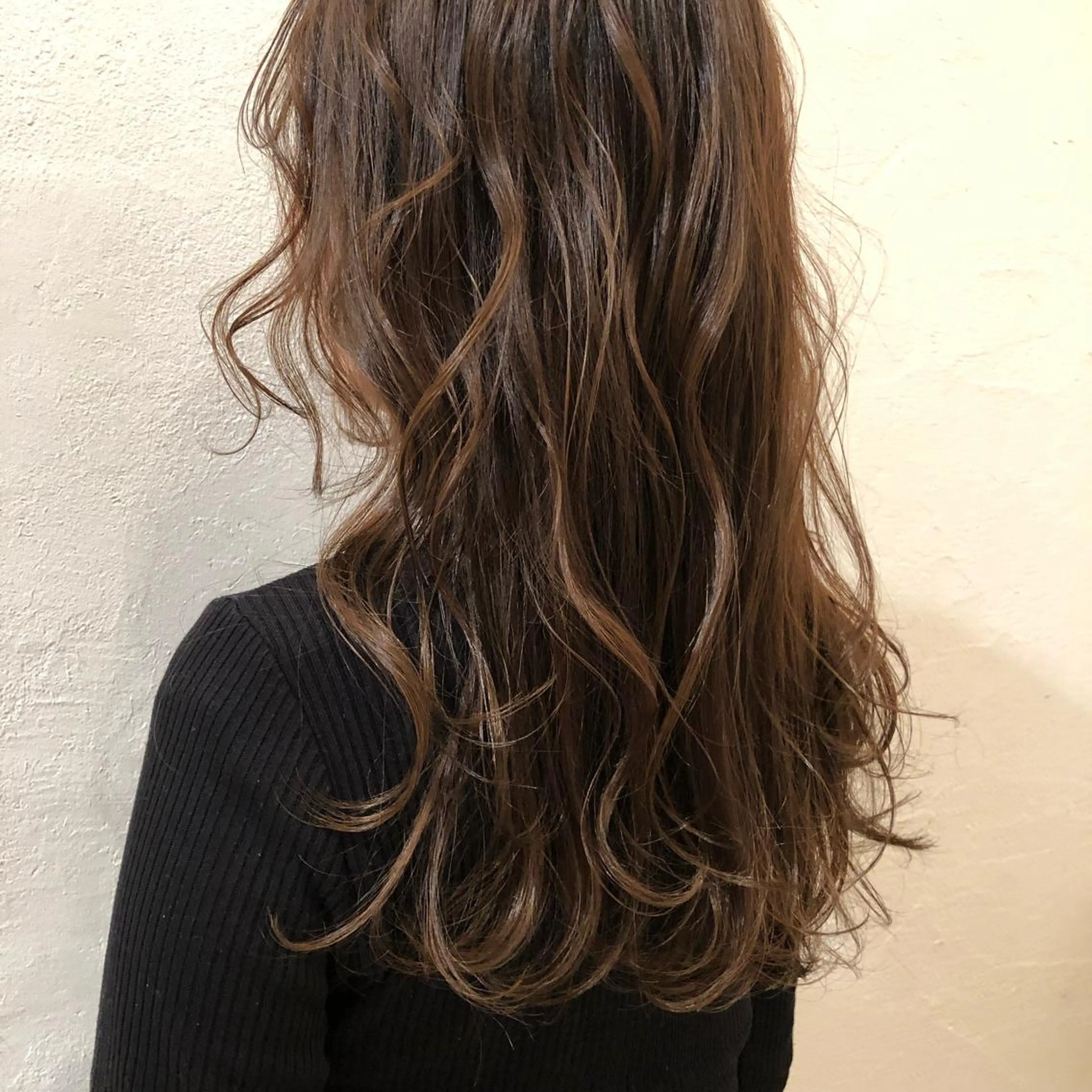 セミロング カラー ヘアアレンジ MAEDA MADOKAのヘアスタイル