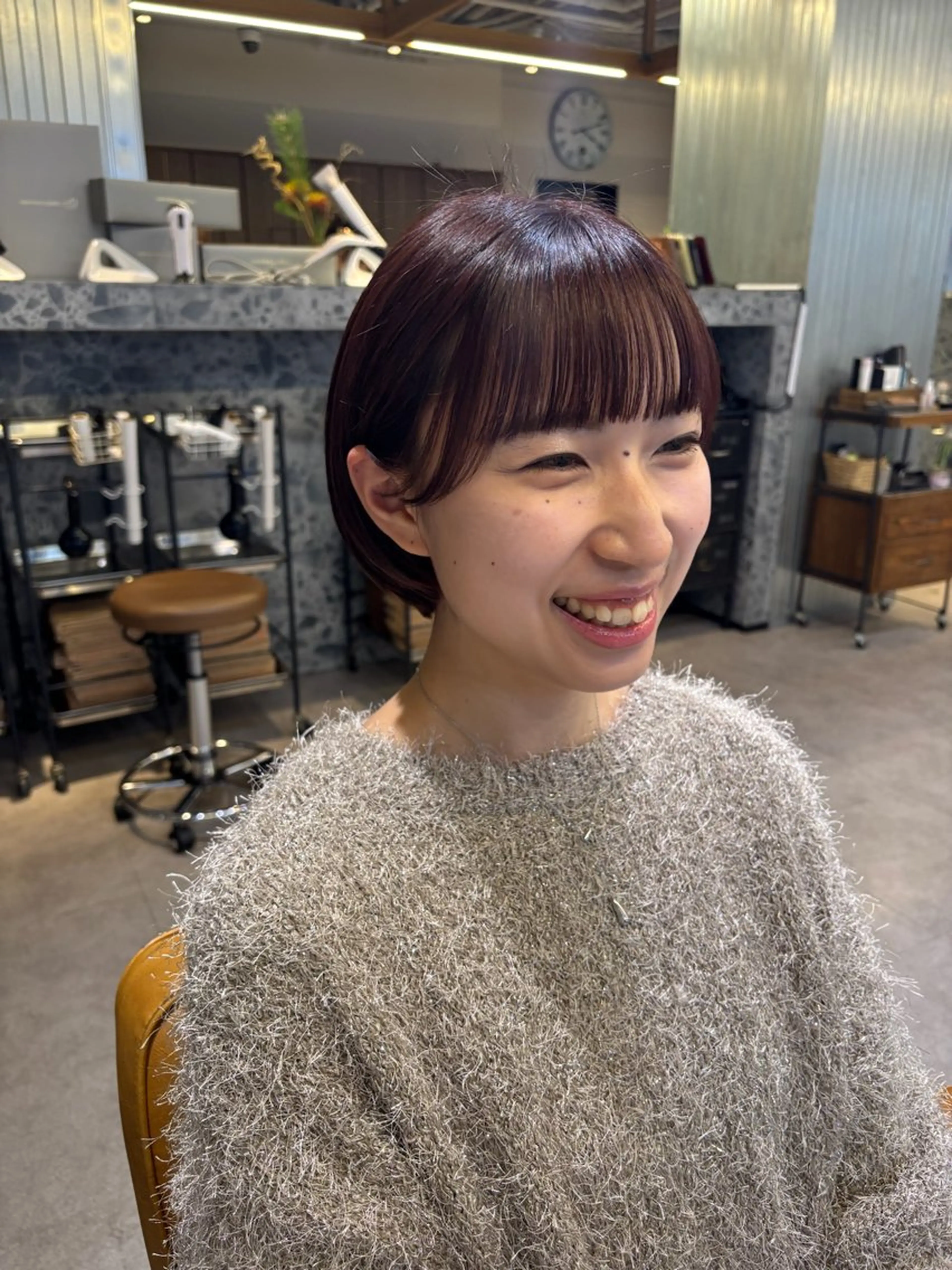 ショート ショートヘア カット ヘアカラー トリートメント 🌼透明感カラー/マ ンツーマン/有沙🌼のヘアスタイル