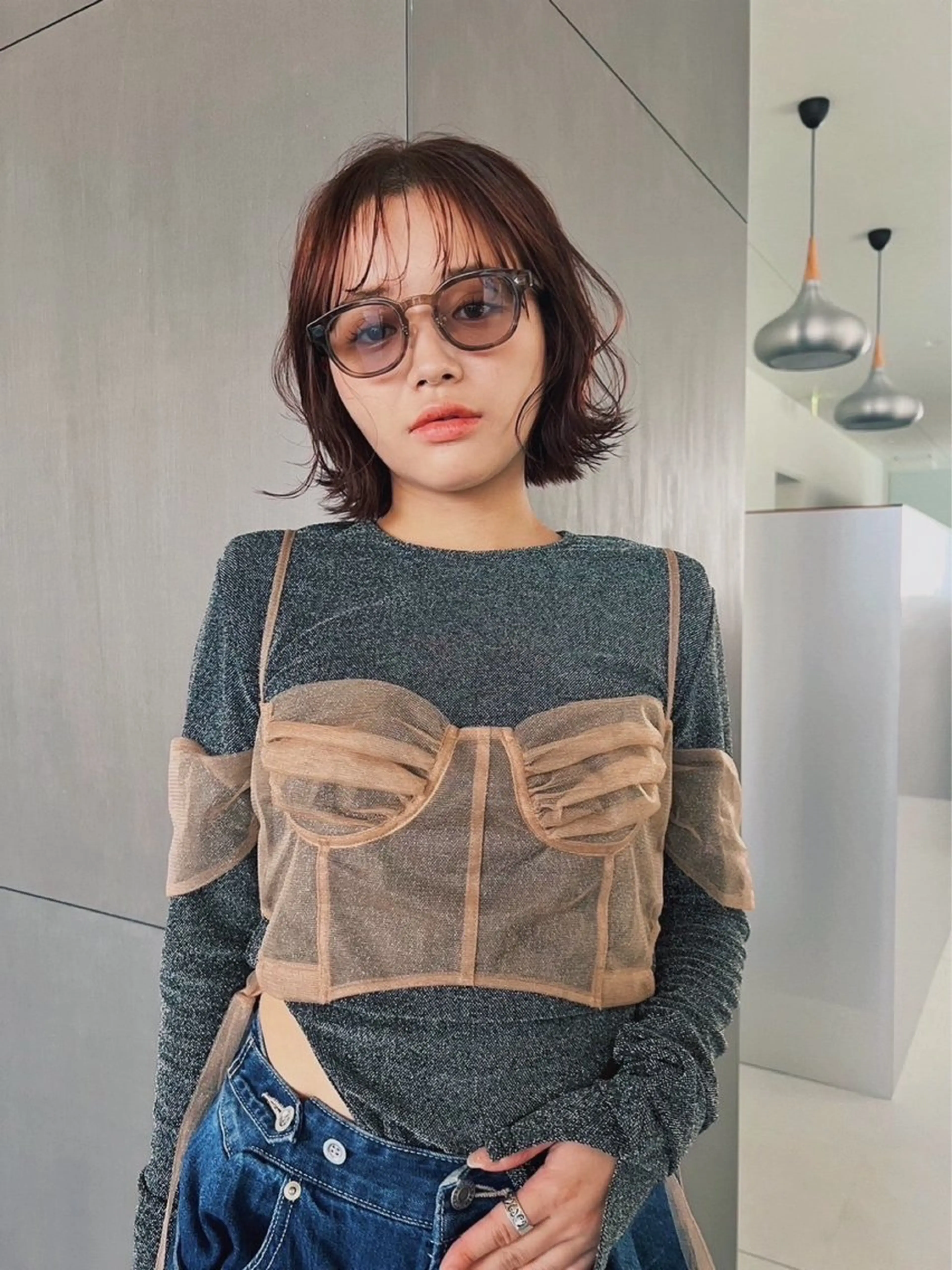 ミディアム レイヤーカット ✨️奥田良太✨️のヘアスタイル