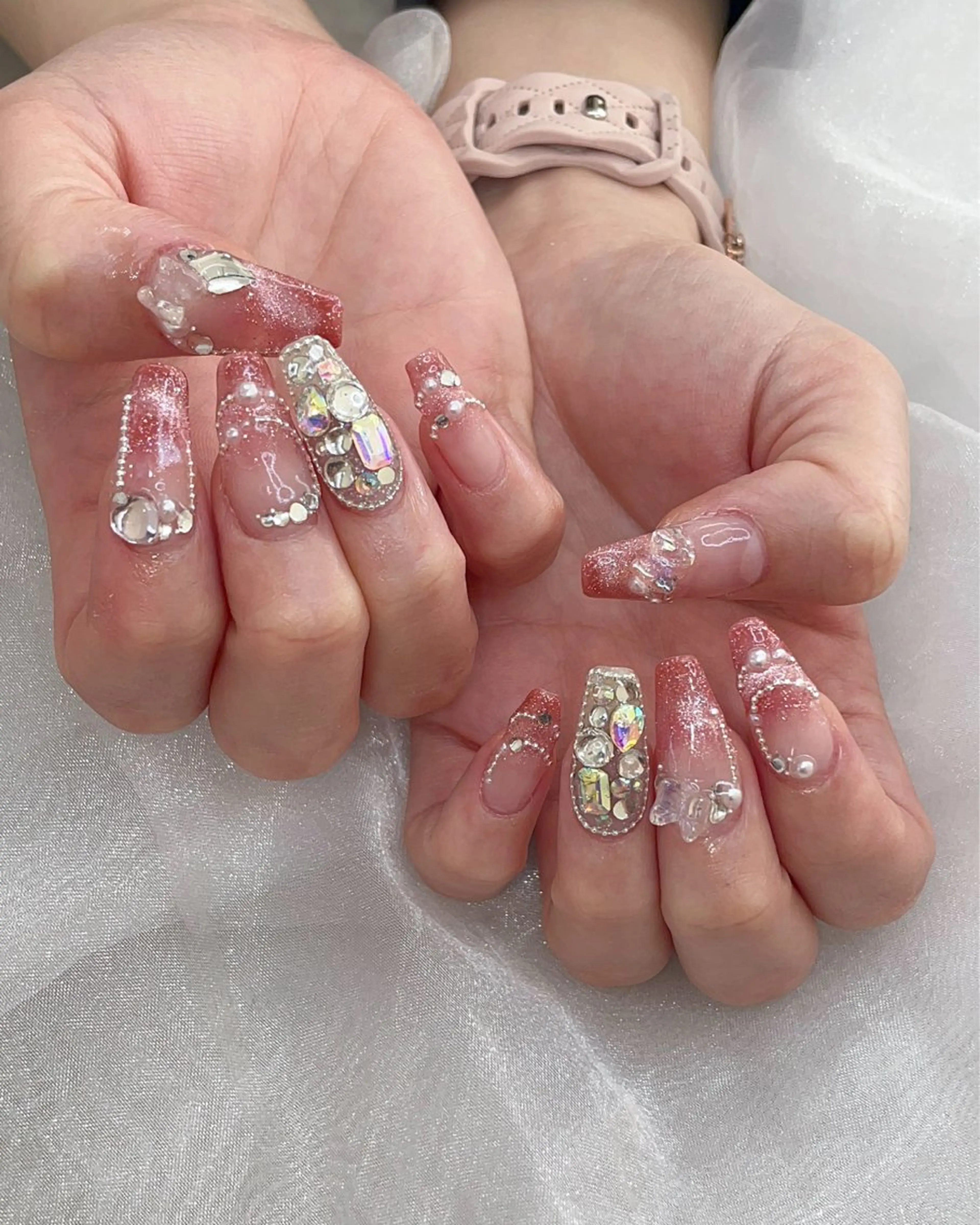 ネイル マグネットネイル ハンドネイル 五十嵐 美智のネイルデザイン