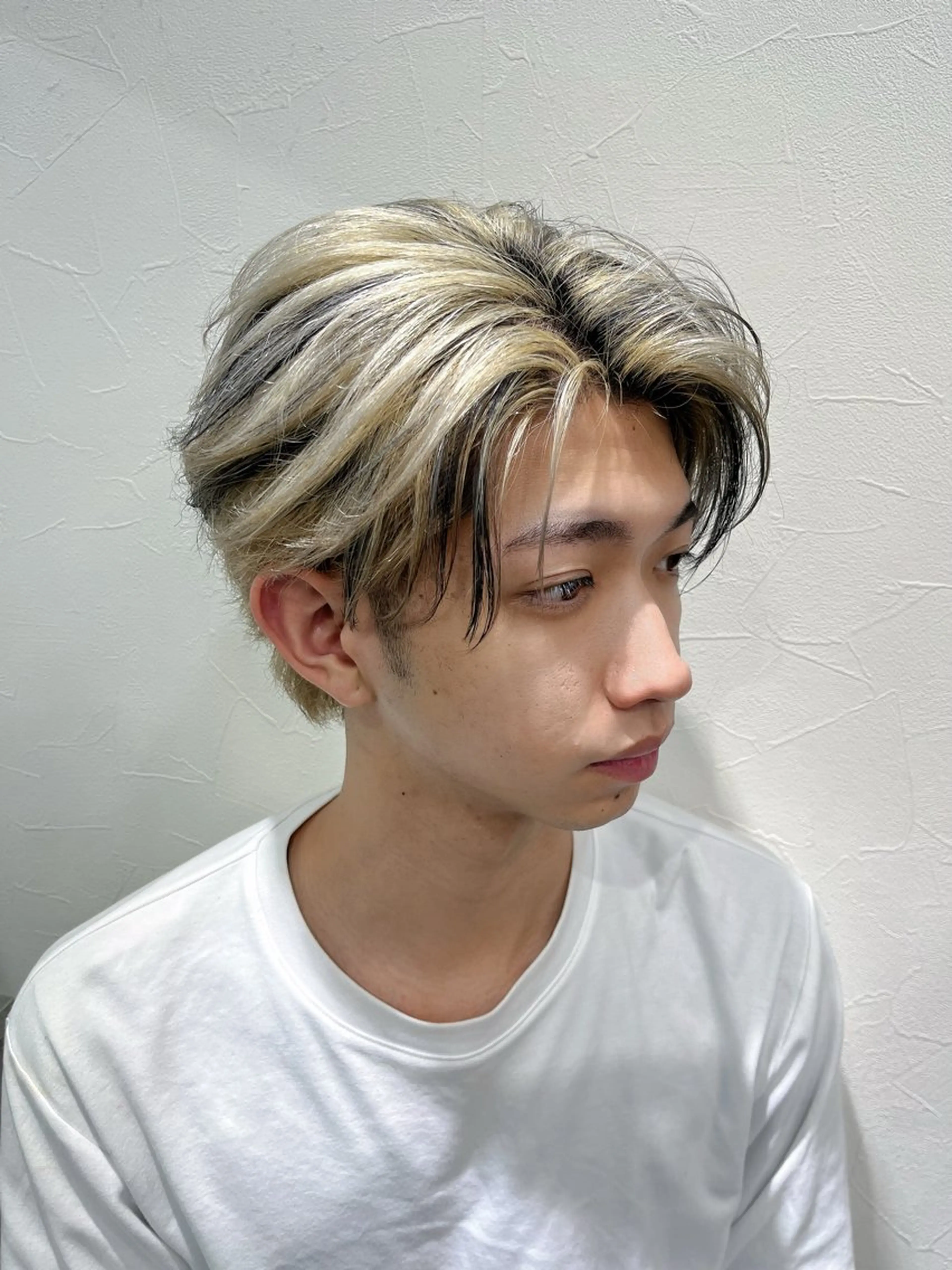 カラー メンズ カット ヘアカラー メンズカットカラー 心斎橋/松平和樹のヘアスタイル