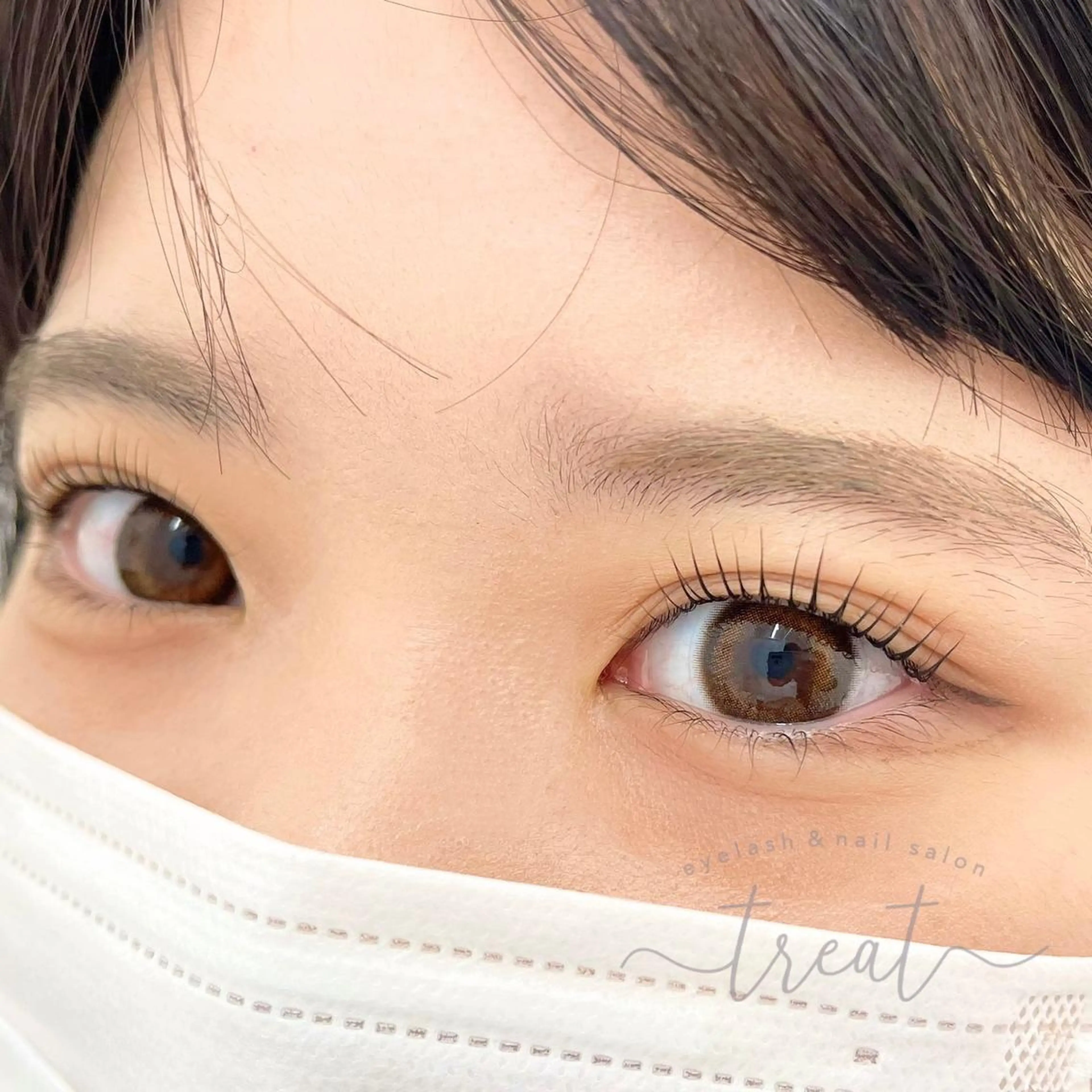 マツエク・マツパ treat eyelash & nail salon 阪急西宮ガーデンズ店(別館)所属・treat 西北店のマツエク・マツパデザイン