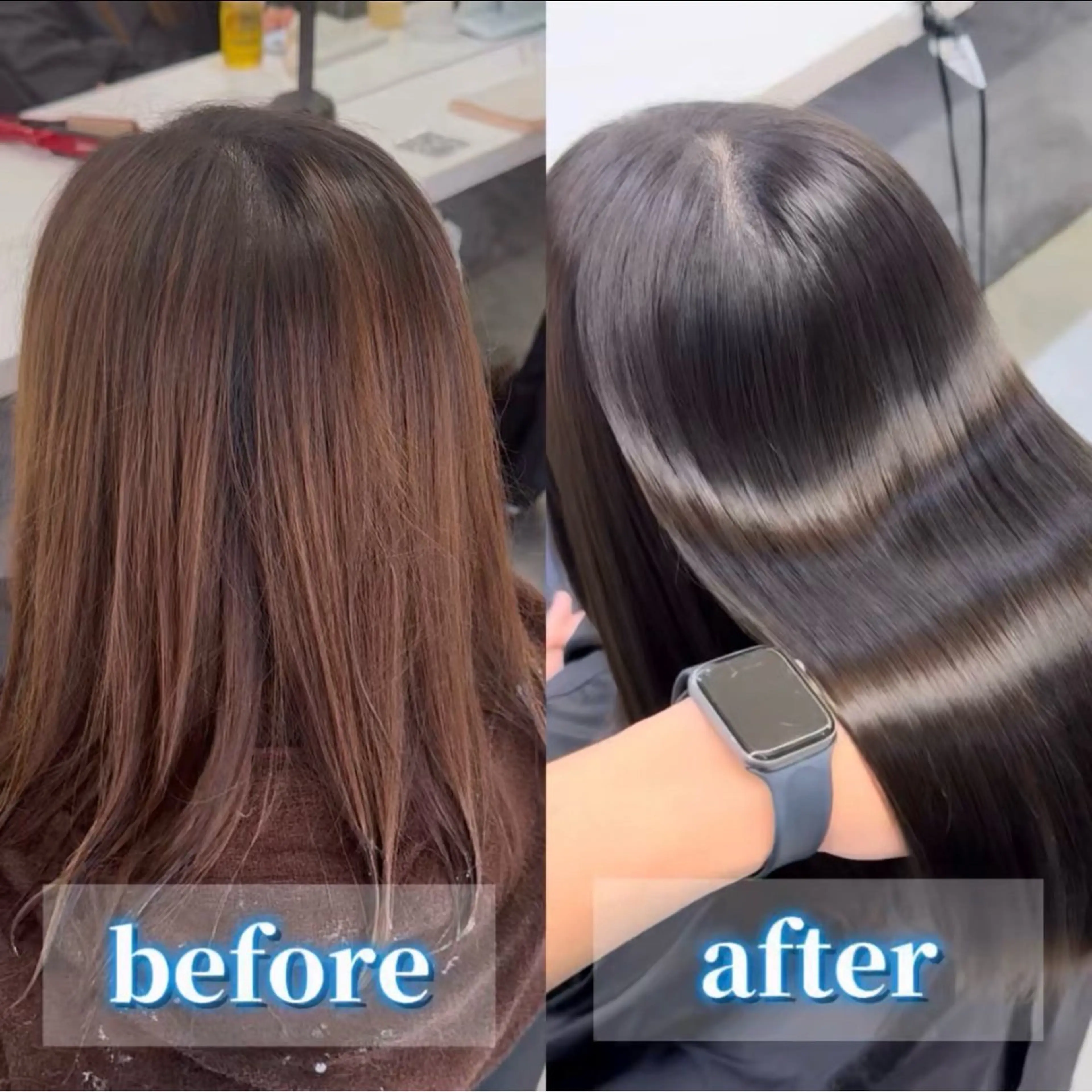 縮毛矯正 Rana ☾のヘアスタイル