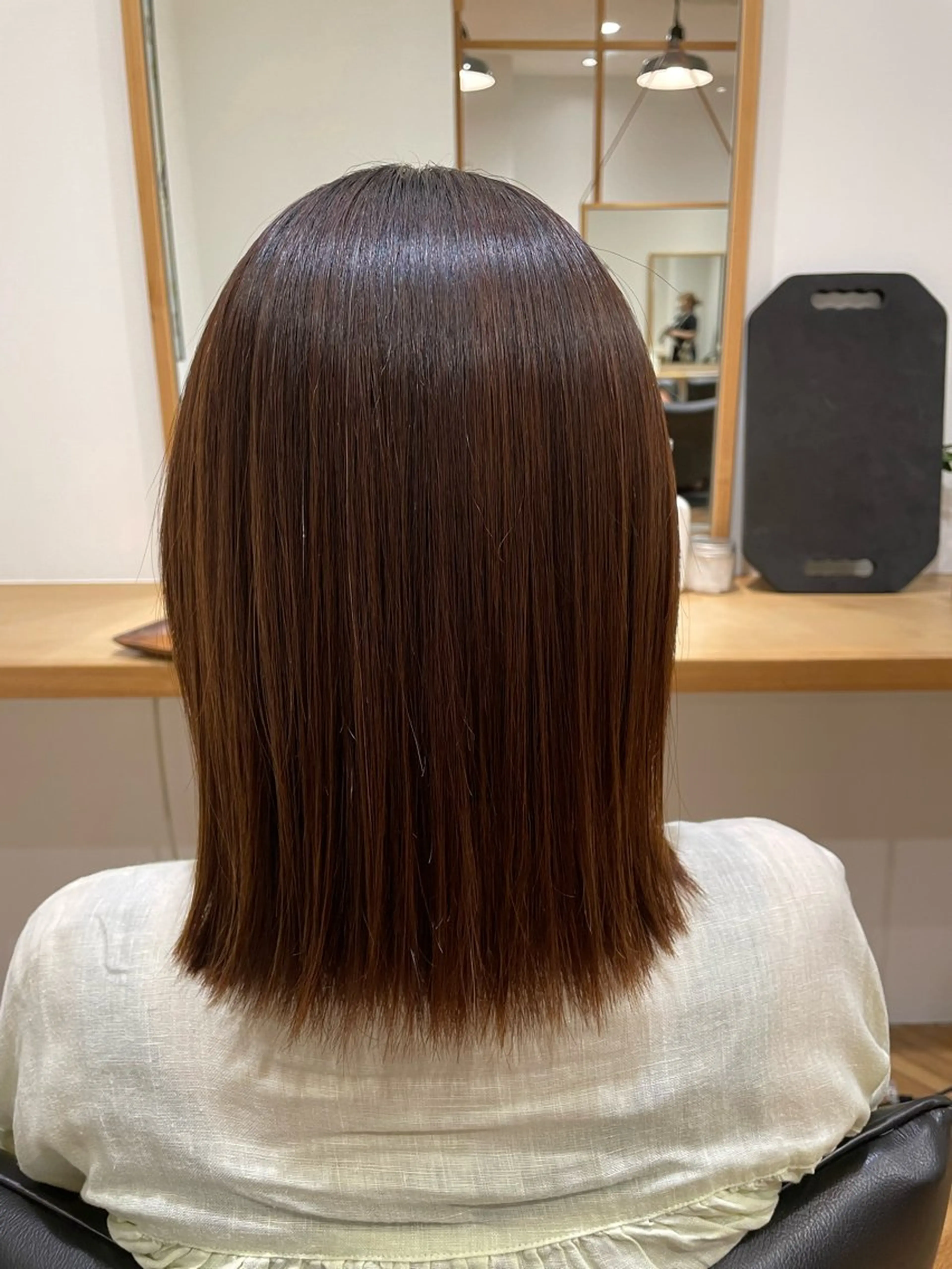 ミディアム カット 縮毛矯正 トリートメント 🦕小林 大地🦕のヘアスタイル