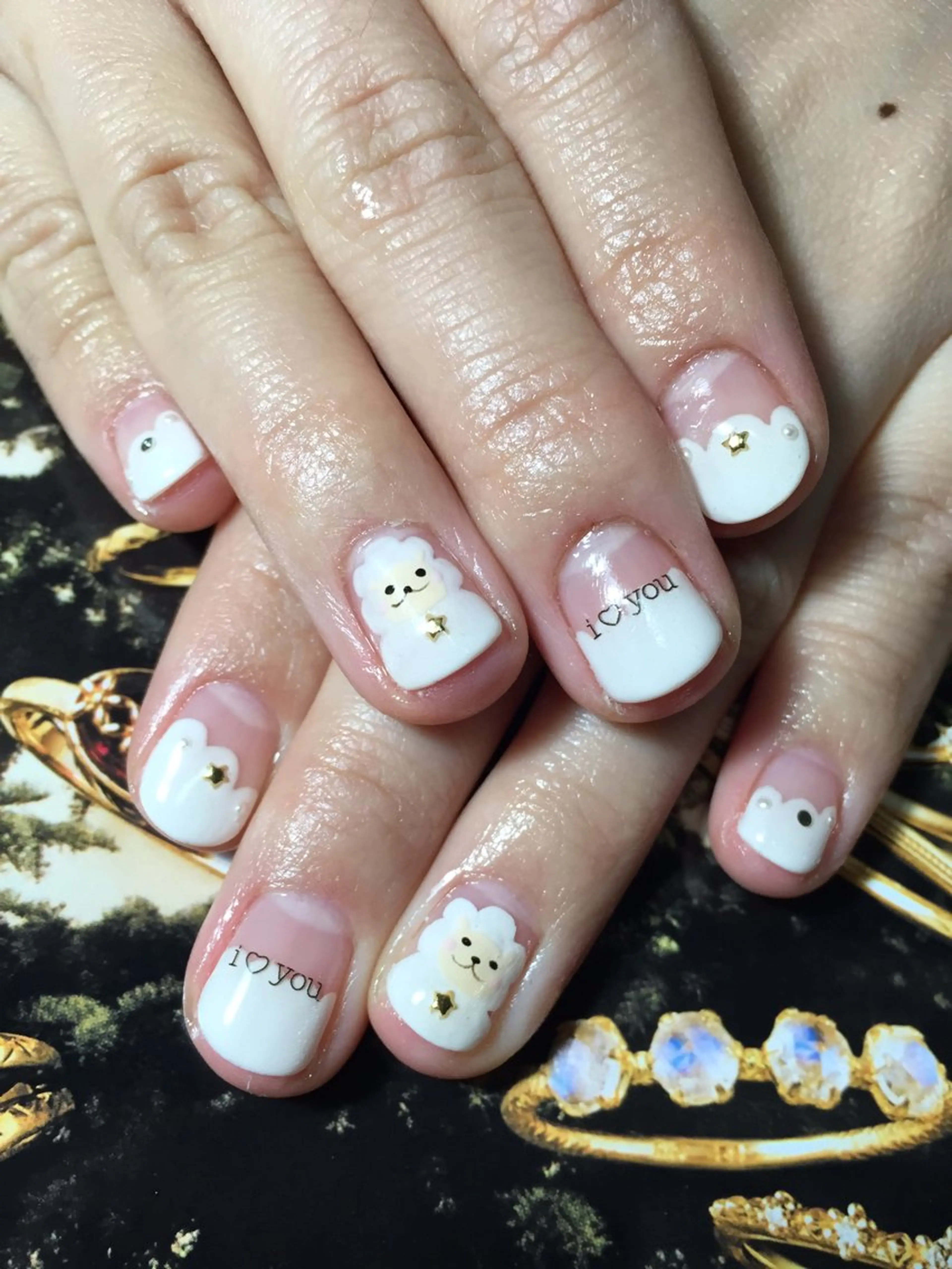 ネイル ジェルネイル tete nailstudioのネイルデザイン