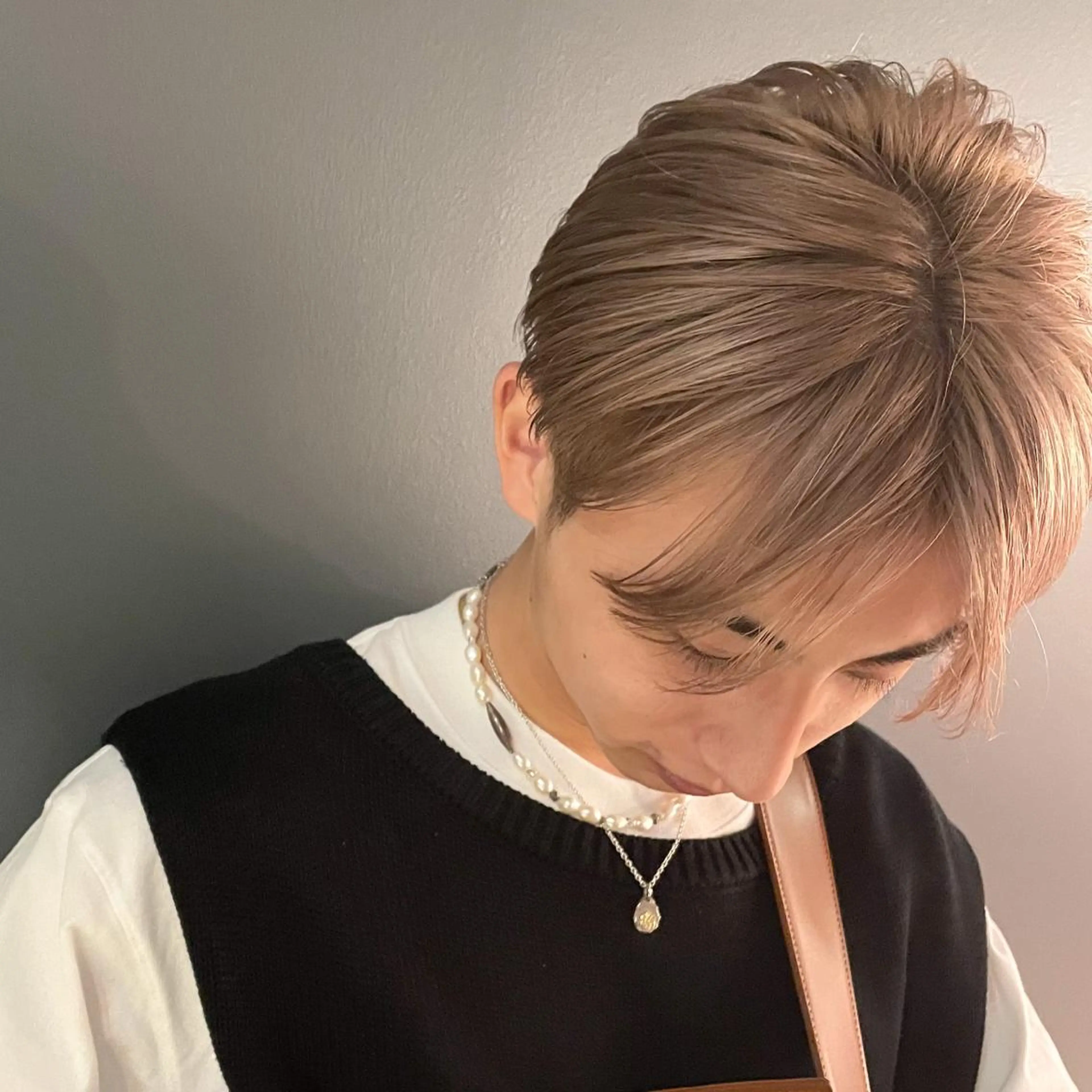 ショート カラー メンズ ショート/ボブ/ 吉祥寺/ryoのヘアスタイル