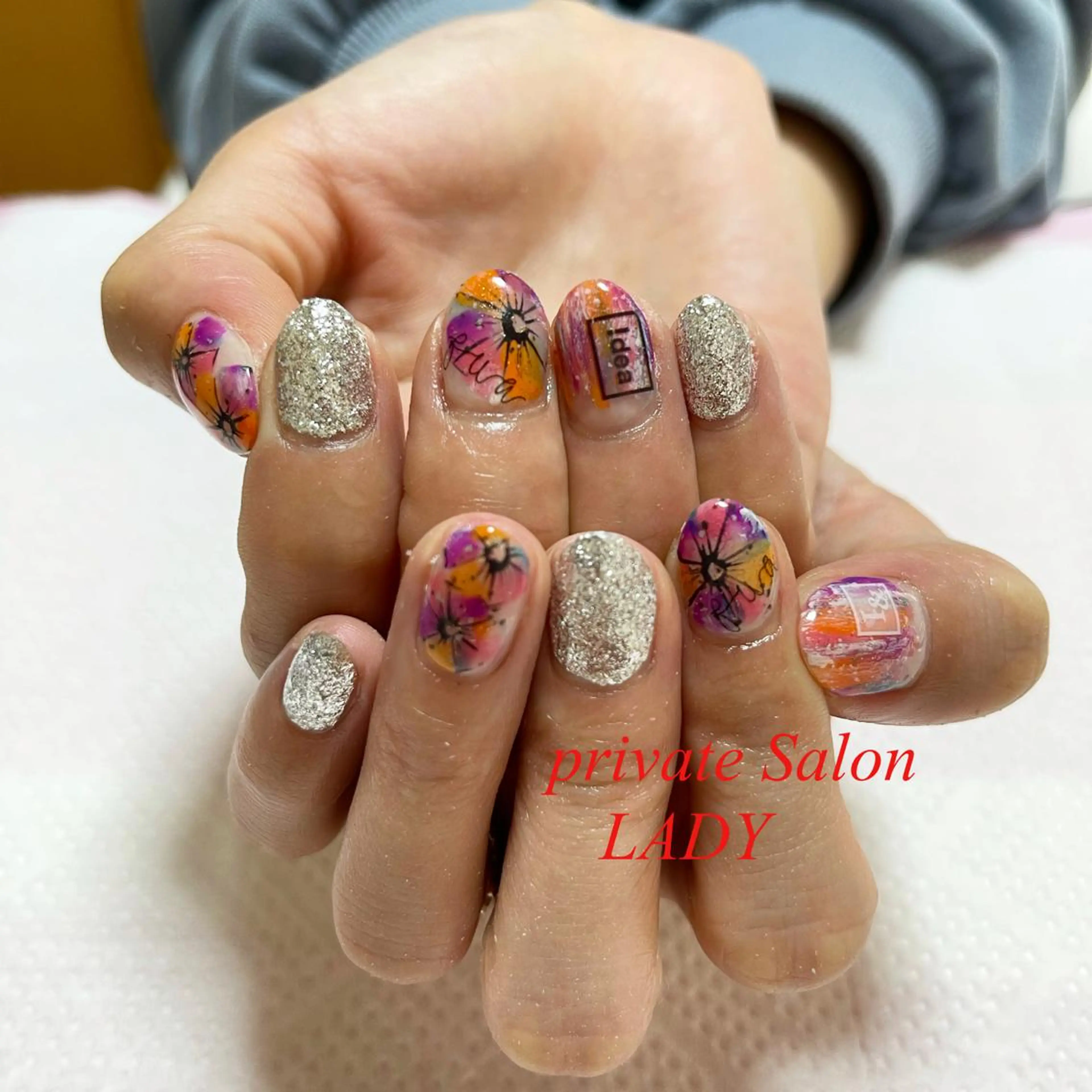 ネイル ハンドネイル 桜田 麻菜のネイルデザイン