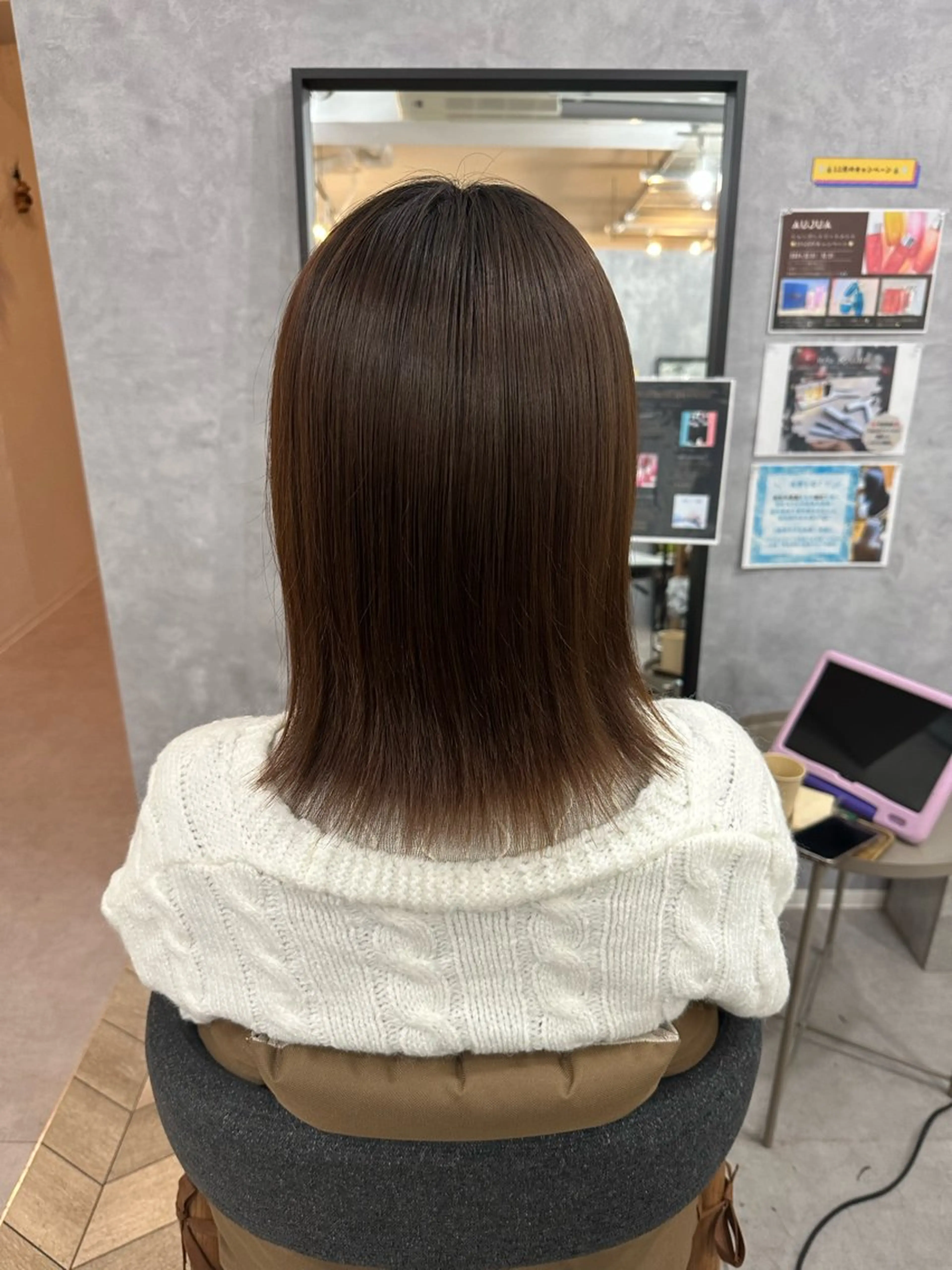 ミディアム Dali 【ダリー】 菊水店のヘアスタイル