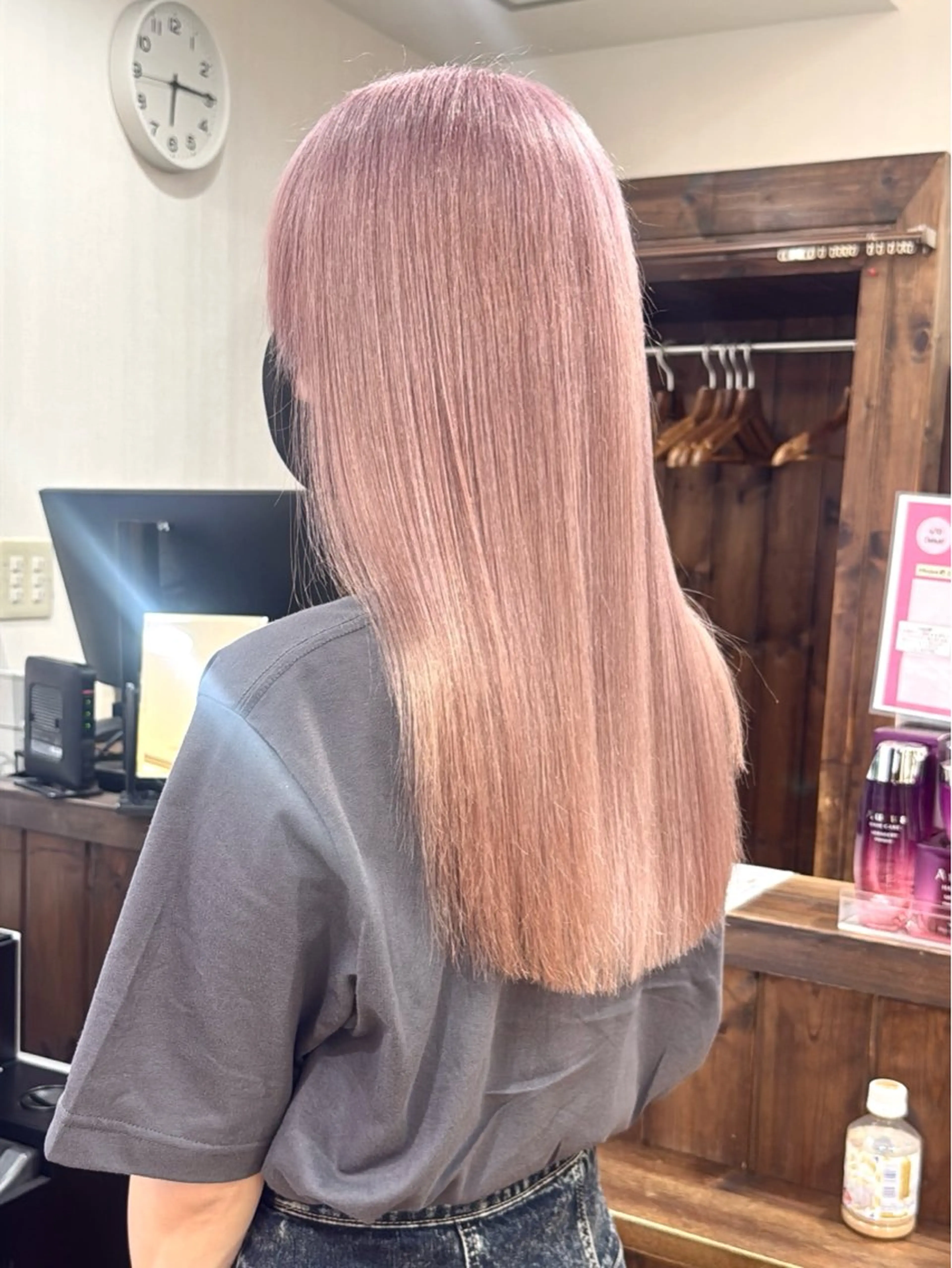 ロング カラー ヘアアレンジ ダブルカラー ピンクカラー ヘアカラー 💖ダブルカラー/ ヘアセット/晴香💖のヘアスタイル