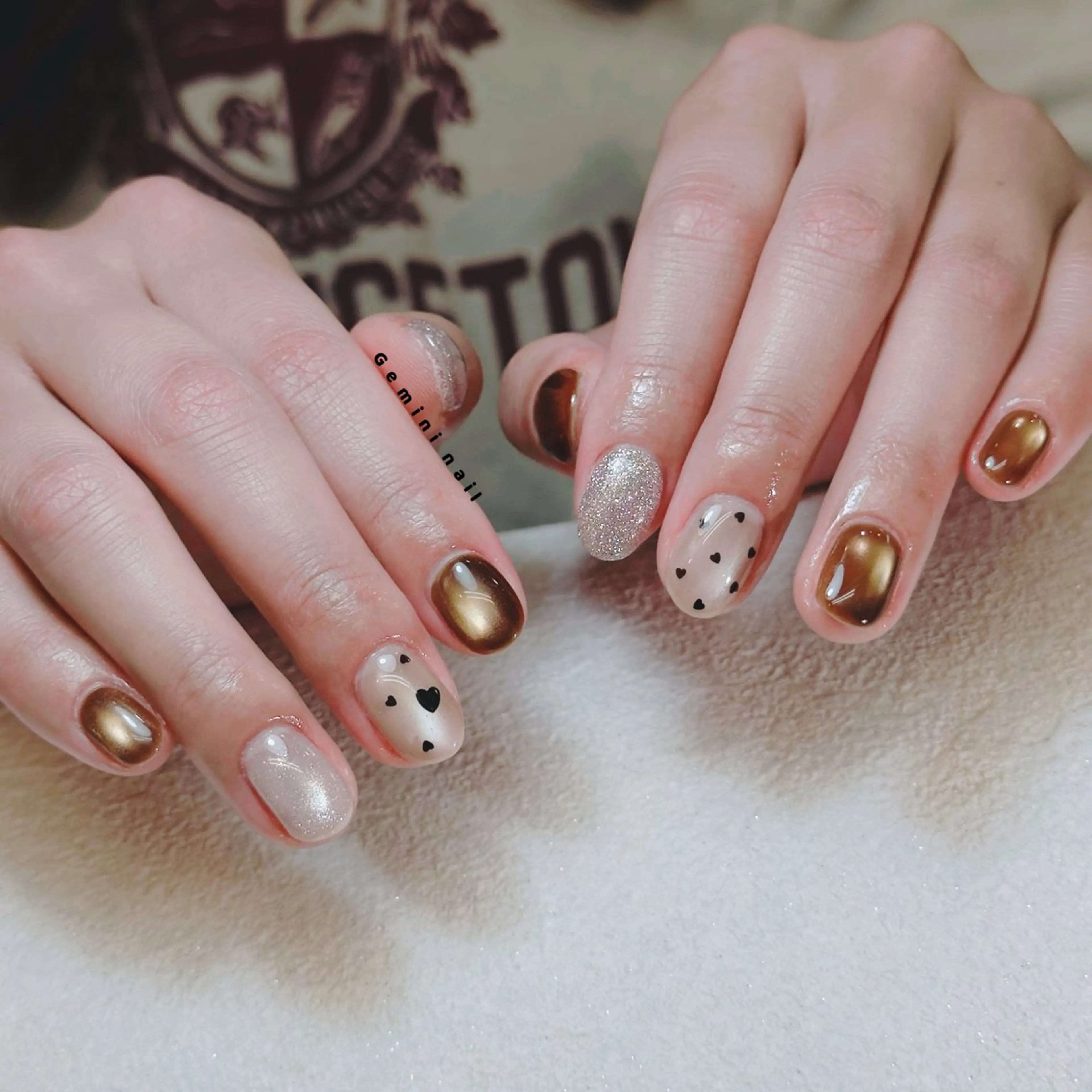 ネイル ハンドネイル Gemini nailのネイルデザイン