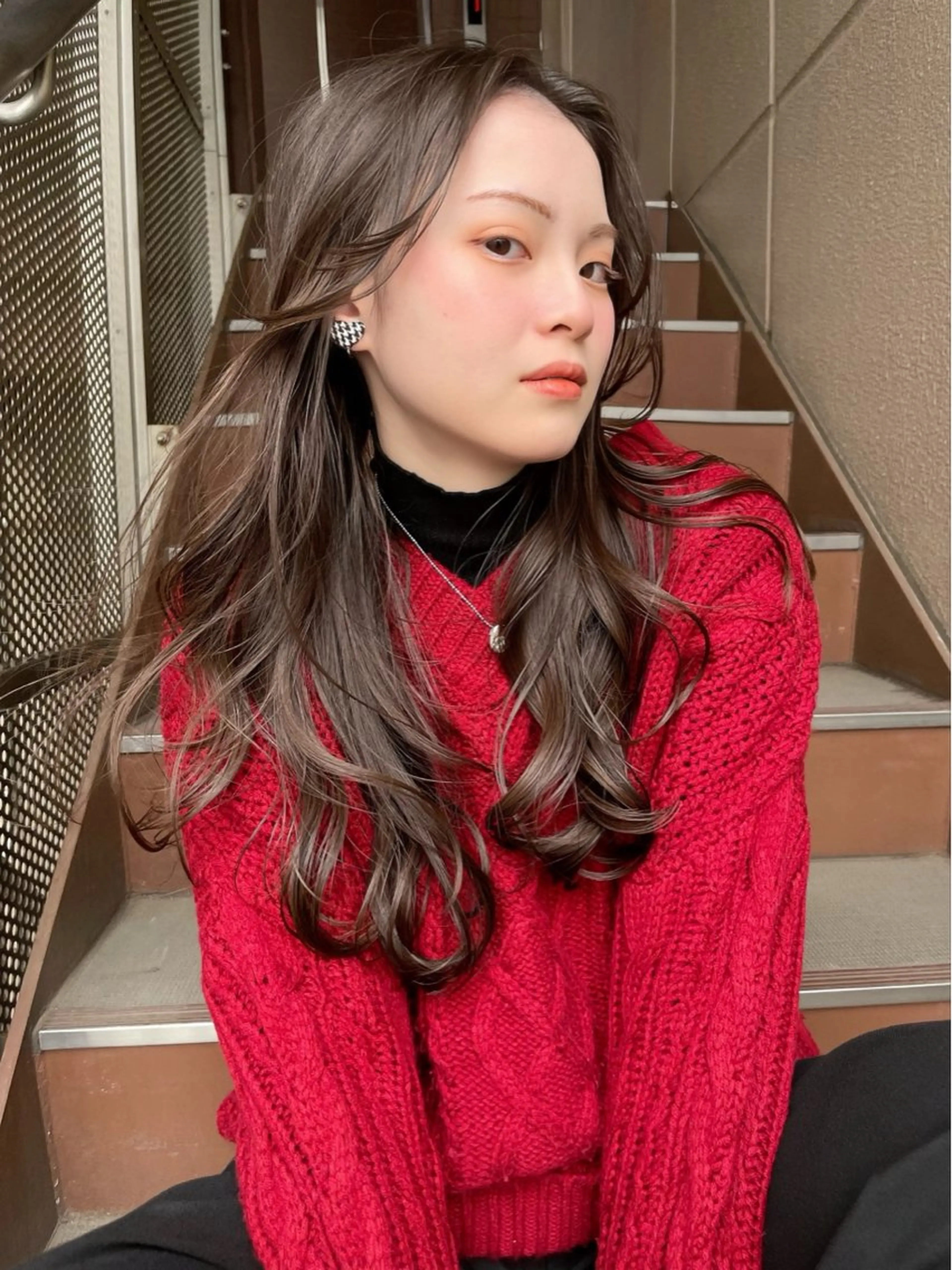 ロング 平 一裕のヘアスタイル