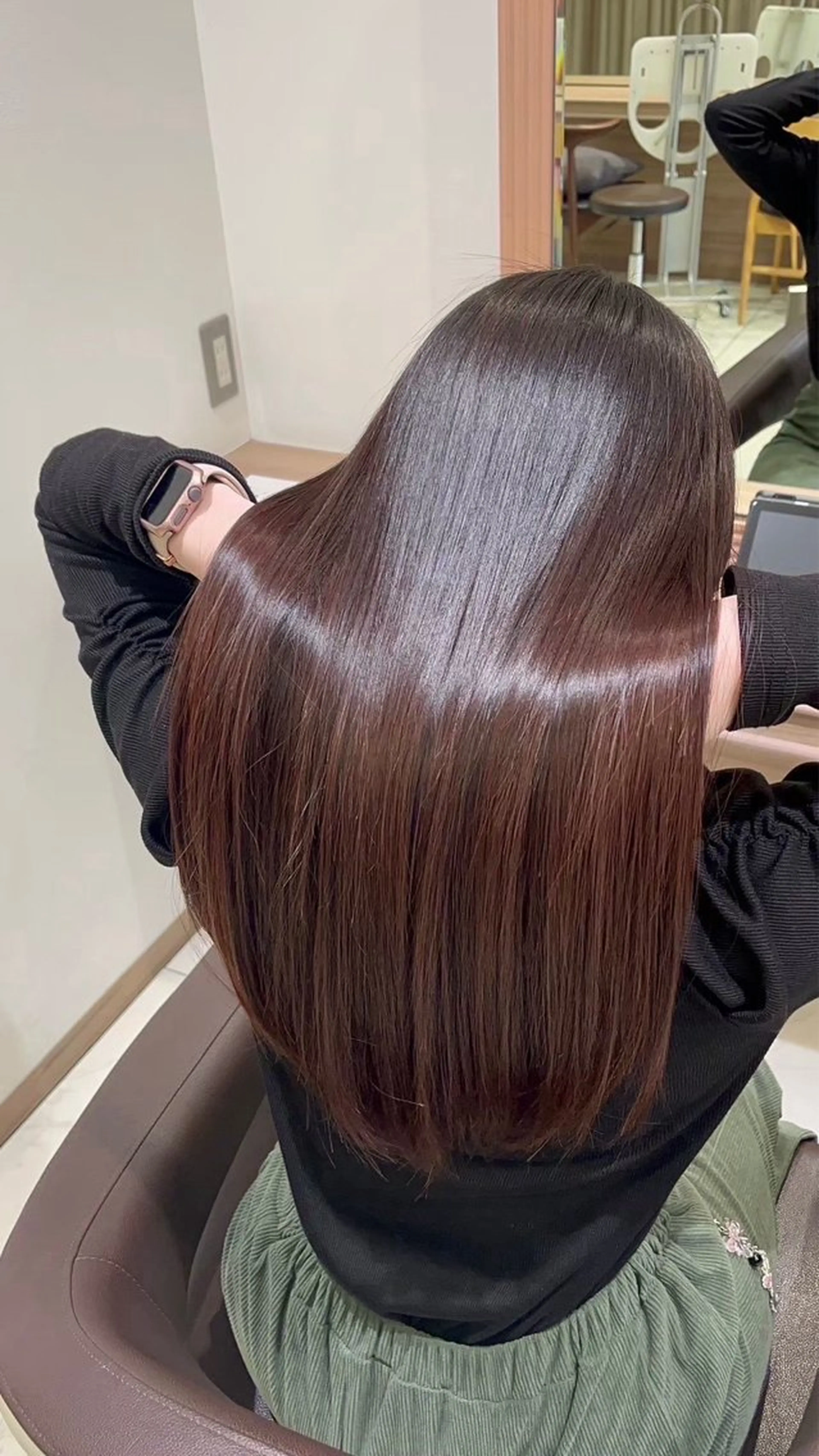 ロング 黒田 羽音のヘアスタイル