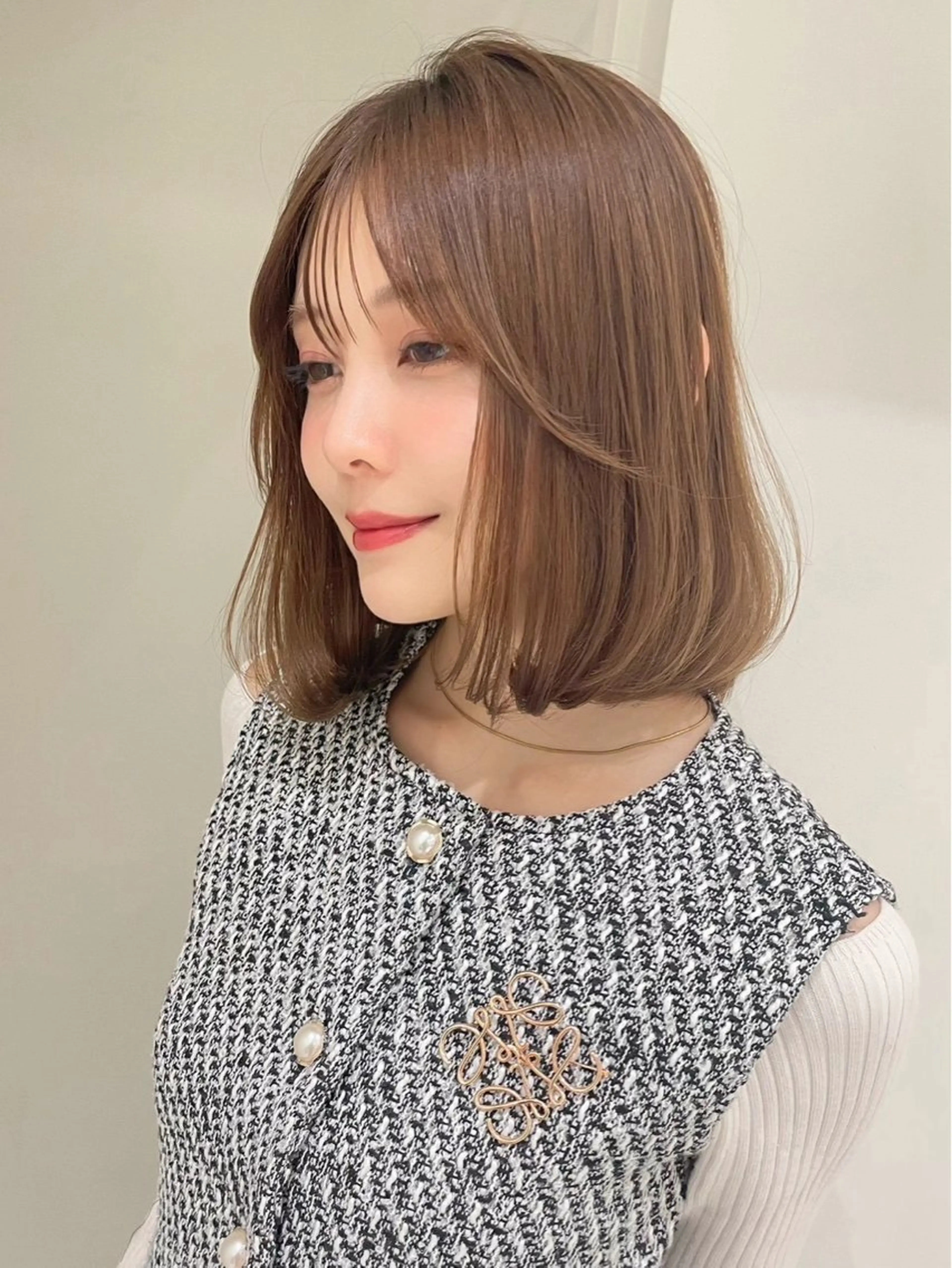 ショート カラー ヘアアレンジ ヘアカラー トリートメント 🫧透明感カラー/ 艶カラー🫧namiのヘアスタイル