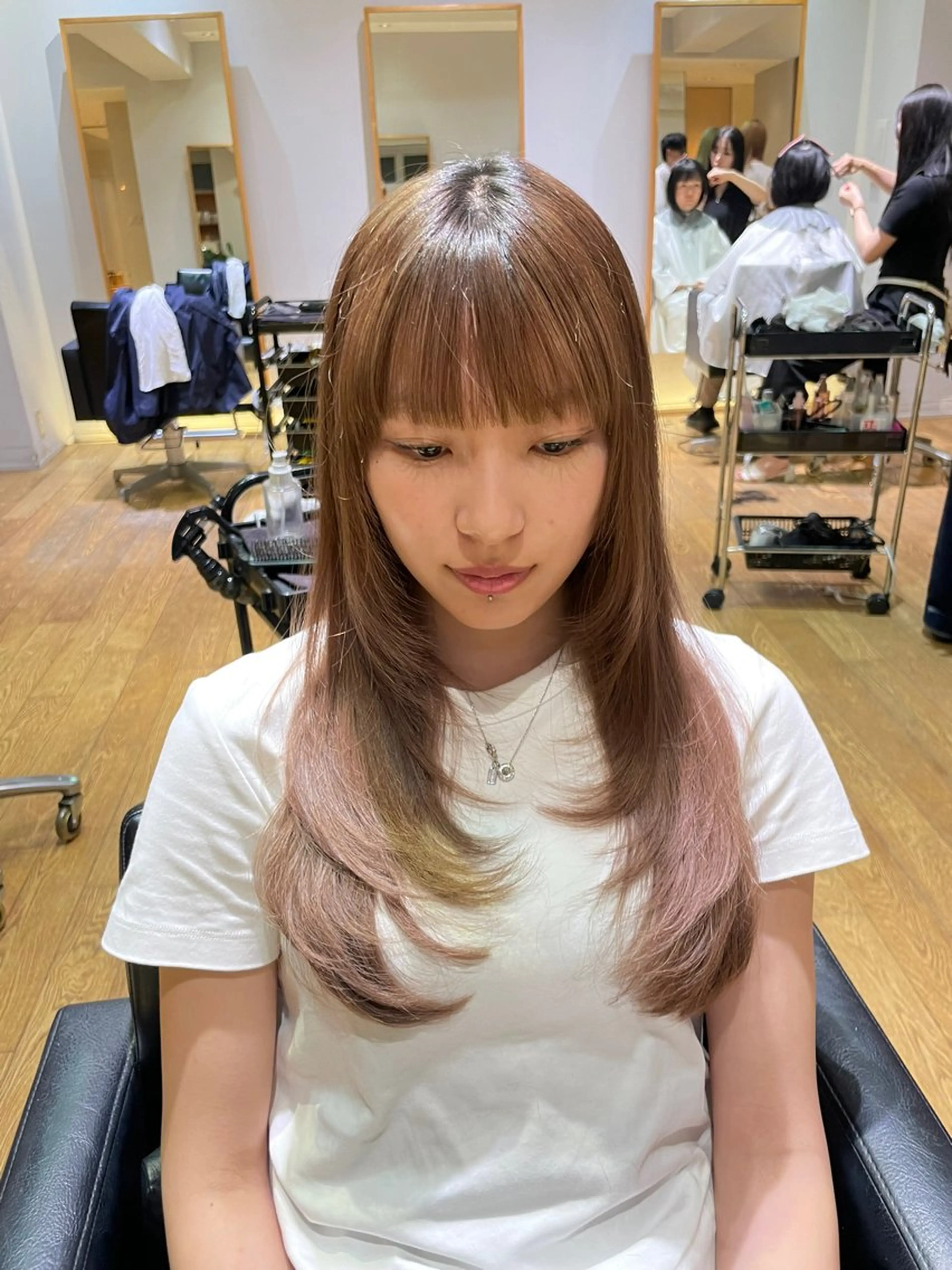 ロング レイヤーカット レイヤー/艶髪 /chihiro🩰のヘアスタイル