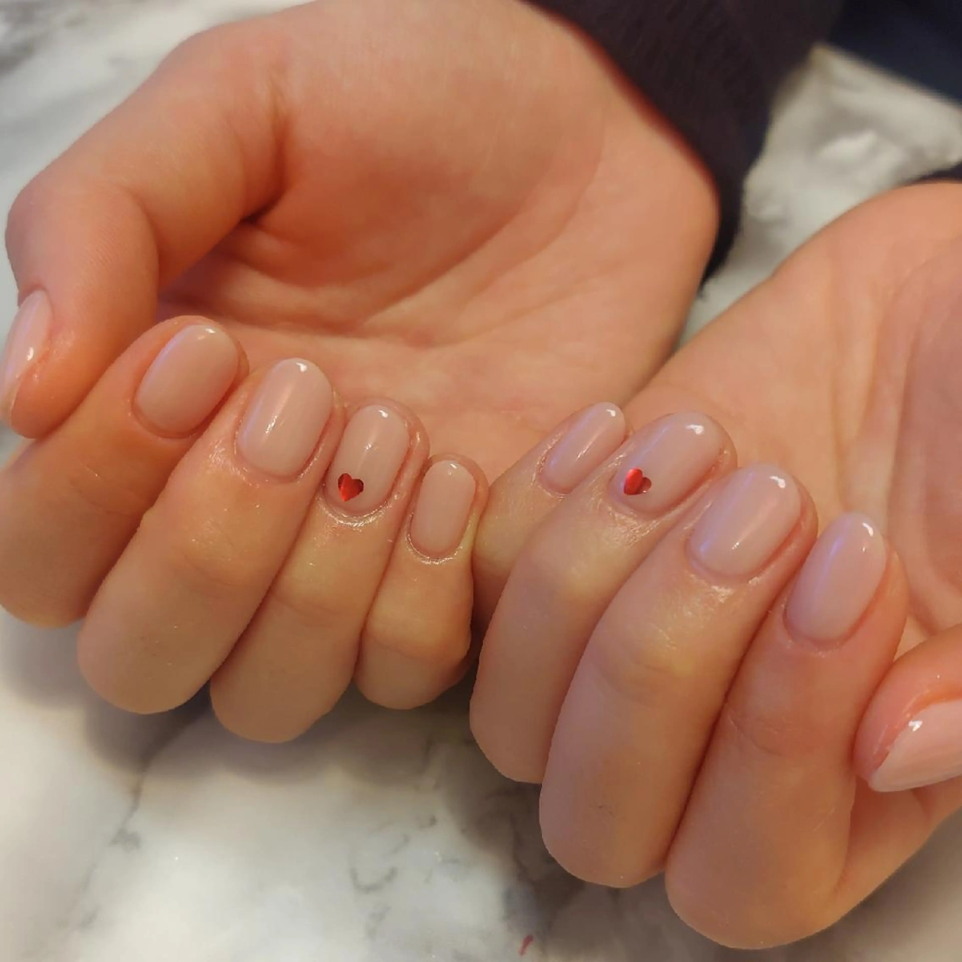 ネイル ハート ジェヌインネイル 河内のネイルデザイン
