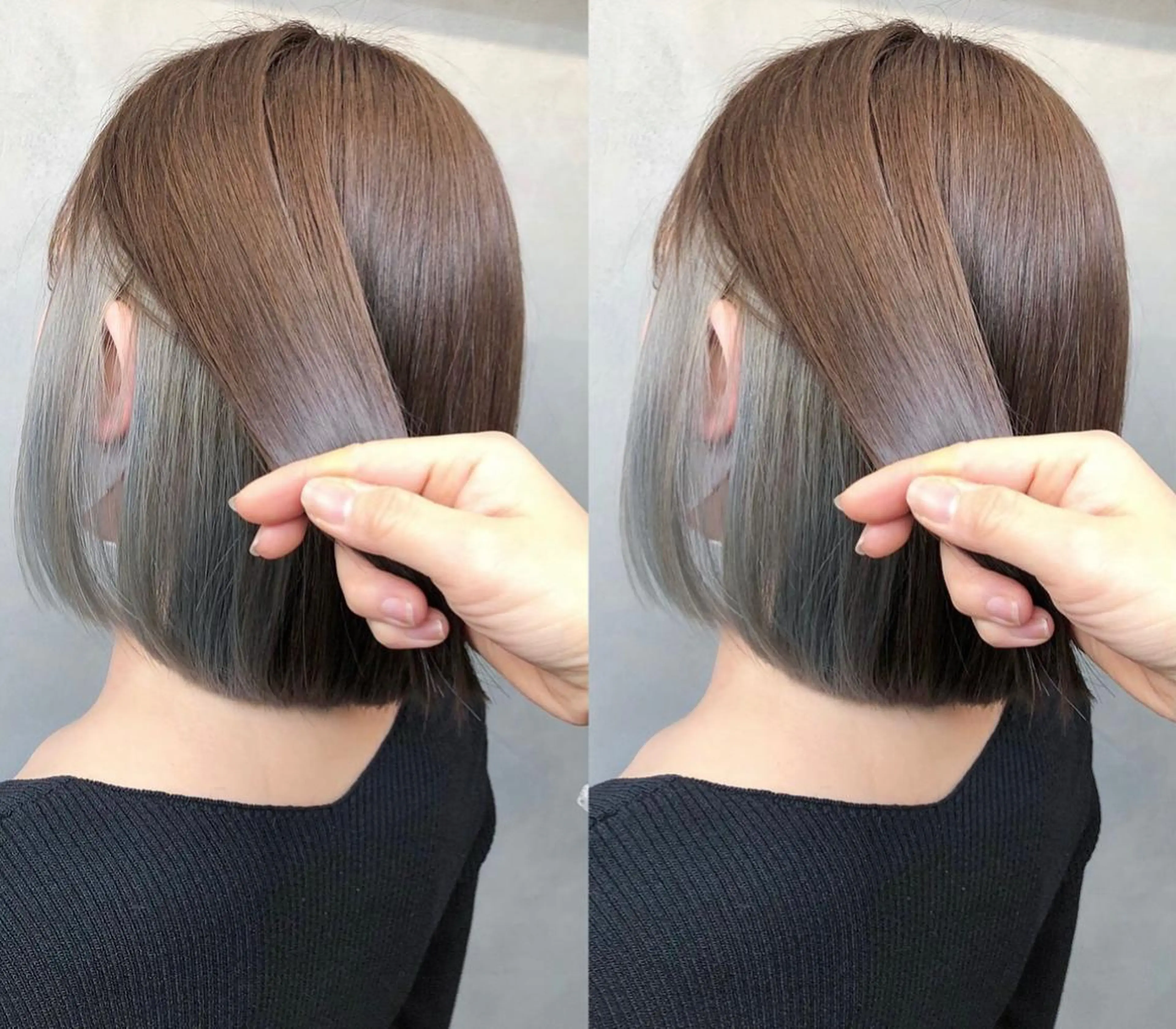 ミディアム エクステ rollen所属・美魔女 美容師NAOのヘアスタイル