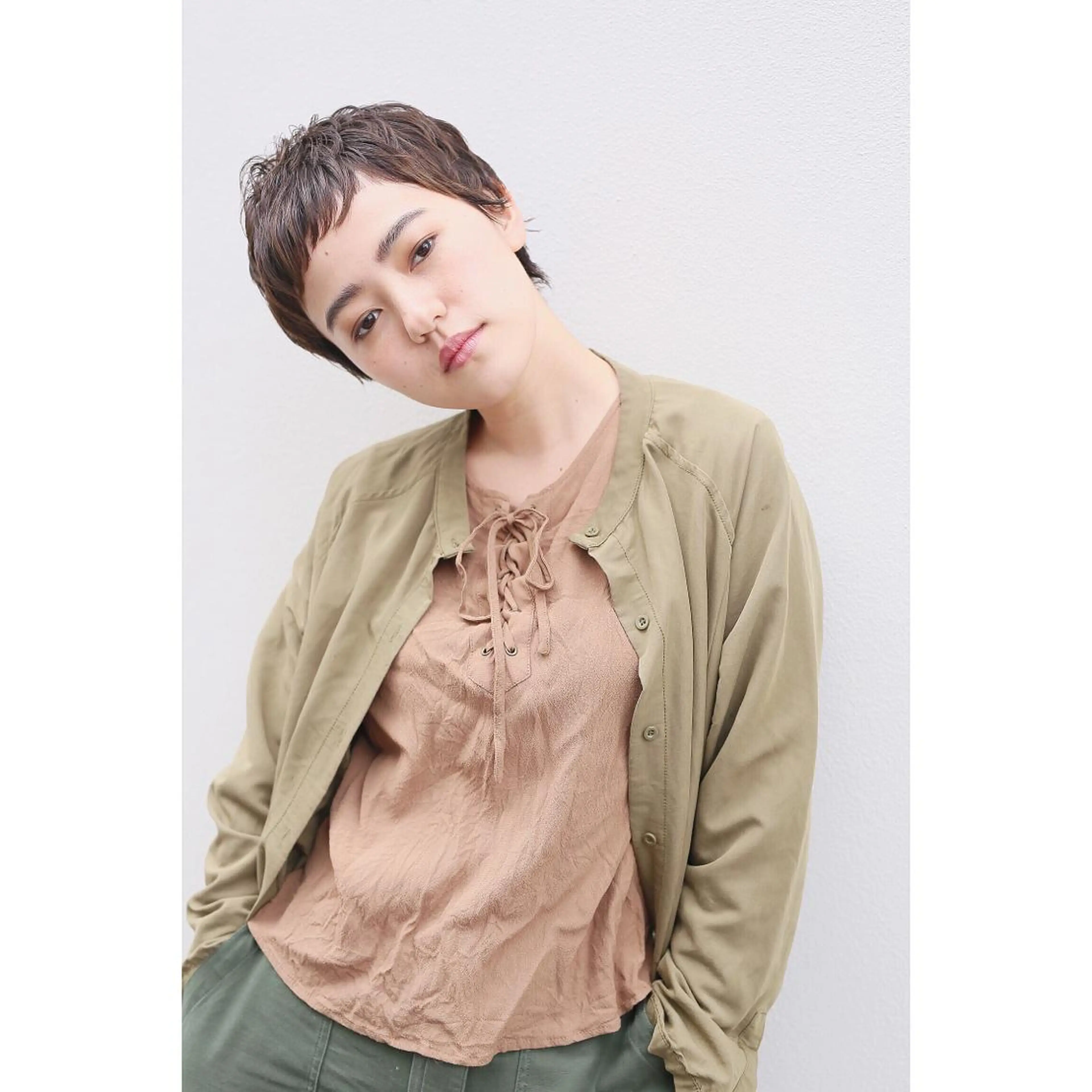 ショート ベリーショート ショートヘア カット ヘアカラー トリートメント 🧼柴田 健太郎🧼のヘアスタイル