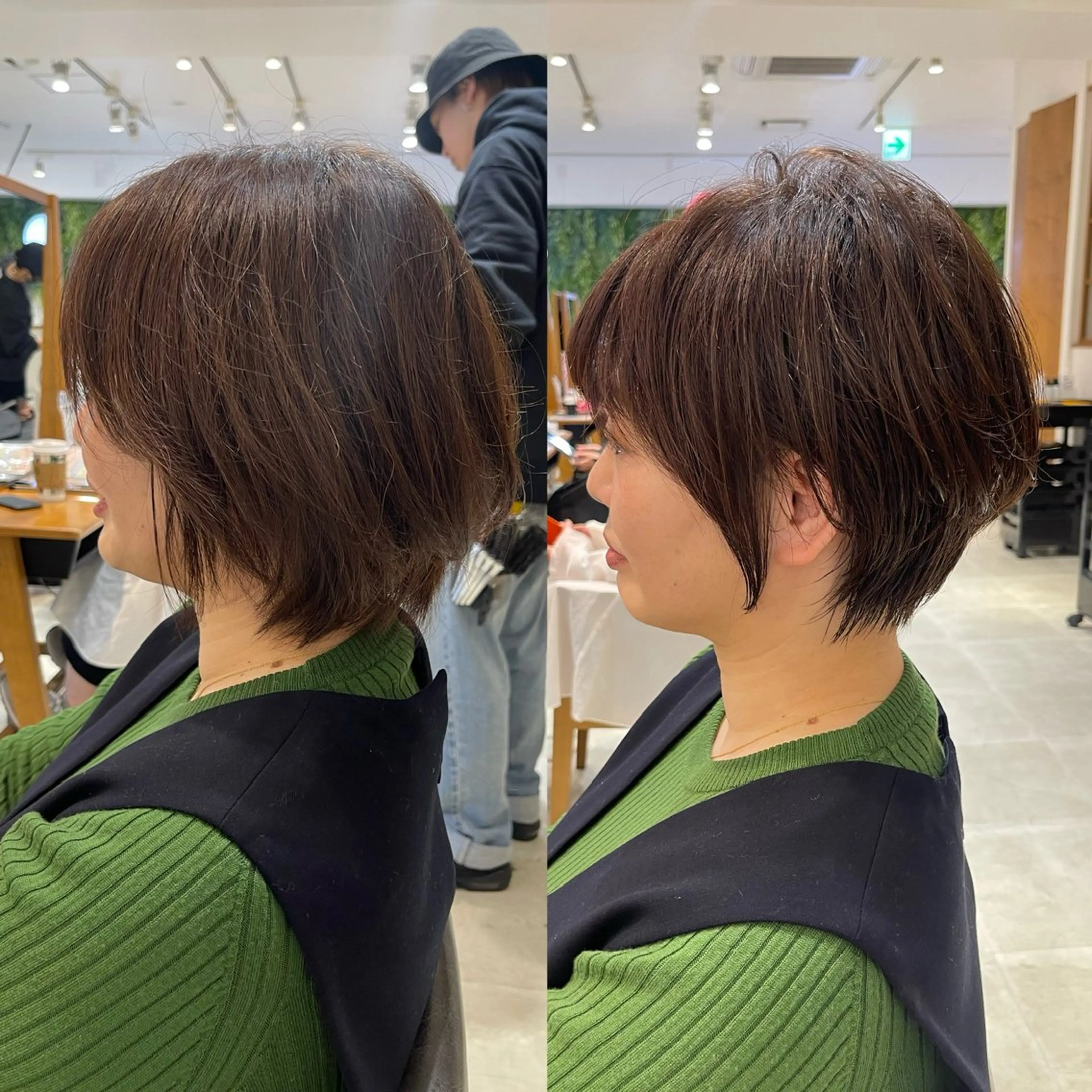 ショート カット トリートメント イメチェンカット✂️ 錦糸町佐藤店長のヘアスタイル