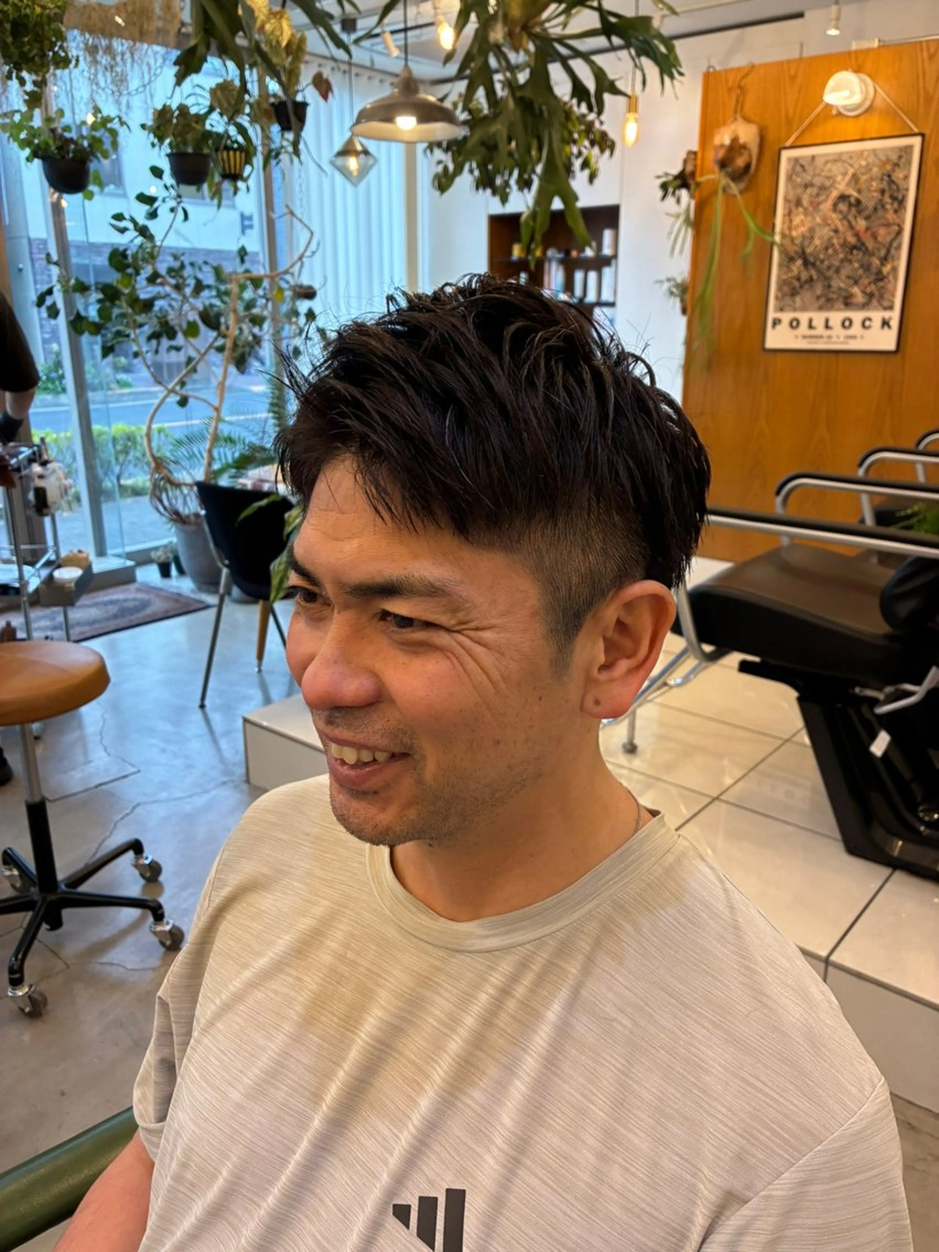 ショート メンズ aen parlor所属・💐レイヤー/ 暖色/りゅーき💐のヘアスタイル