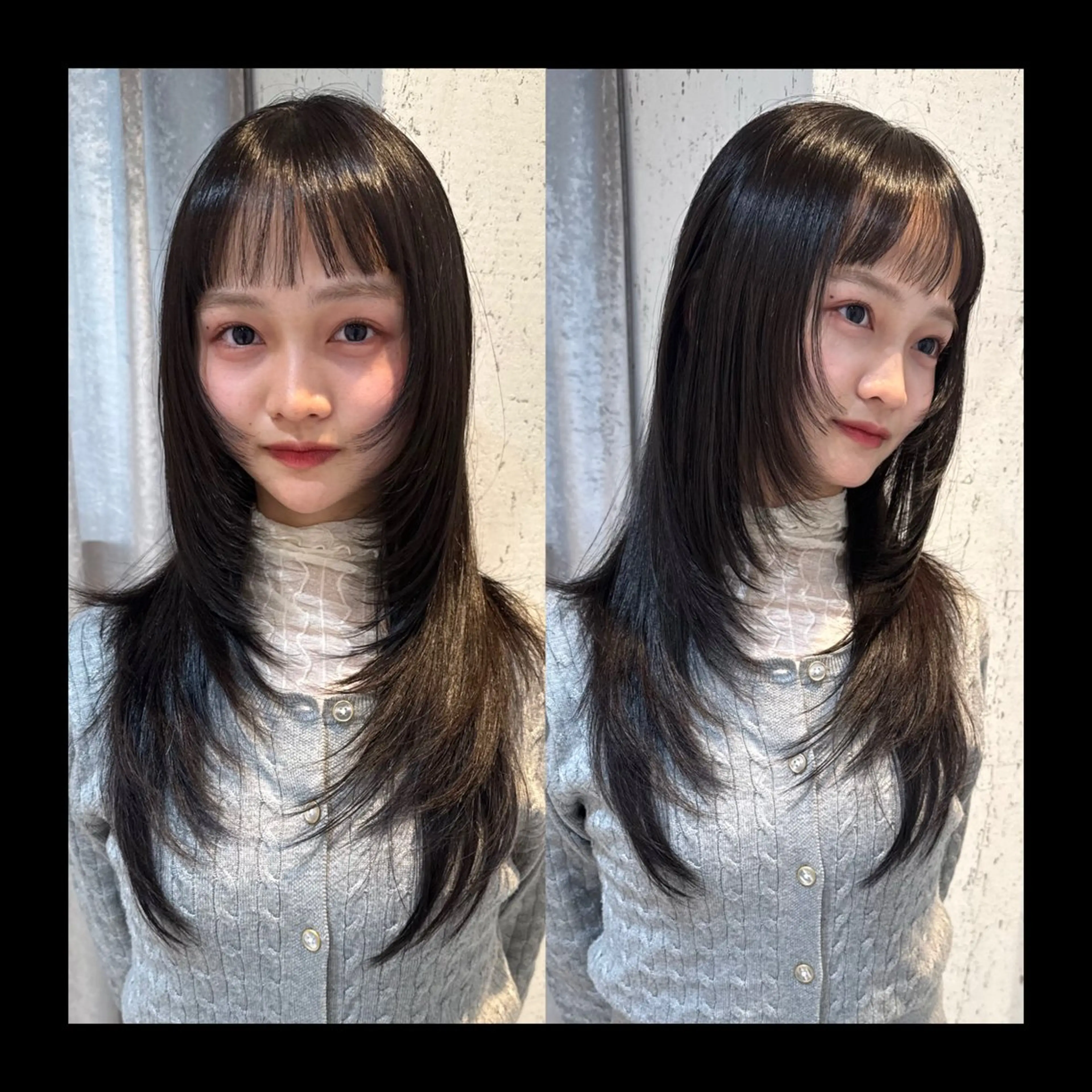 ロング カラー カット ヘアカラー トリートメント mai / linoah˚✧のヘアスタイル
