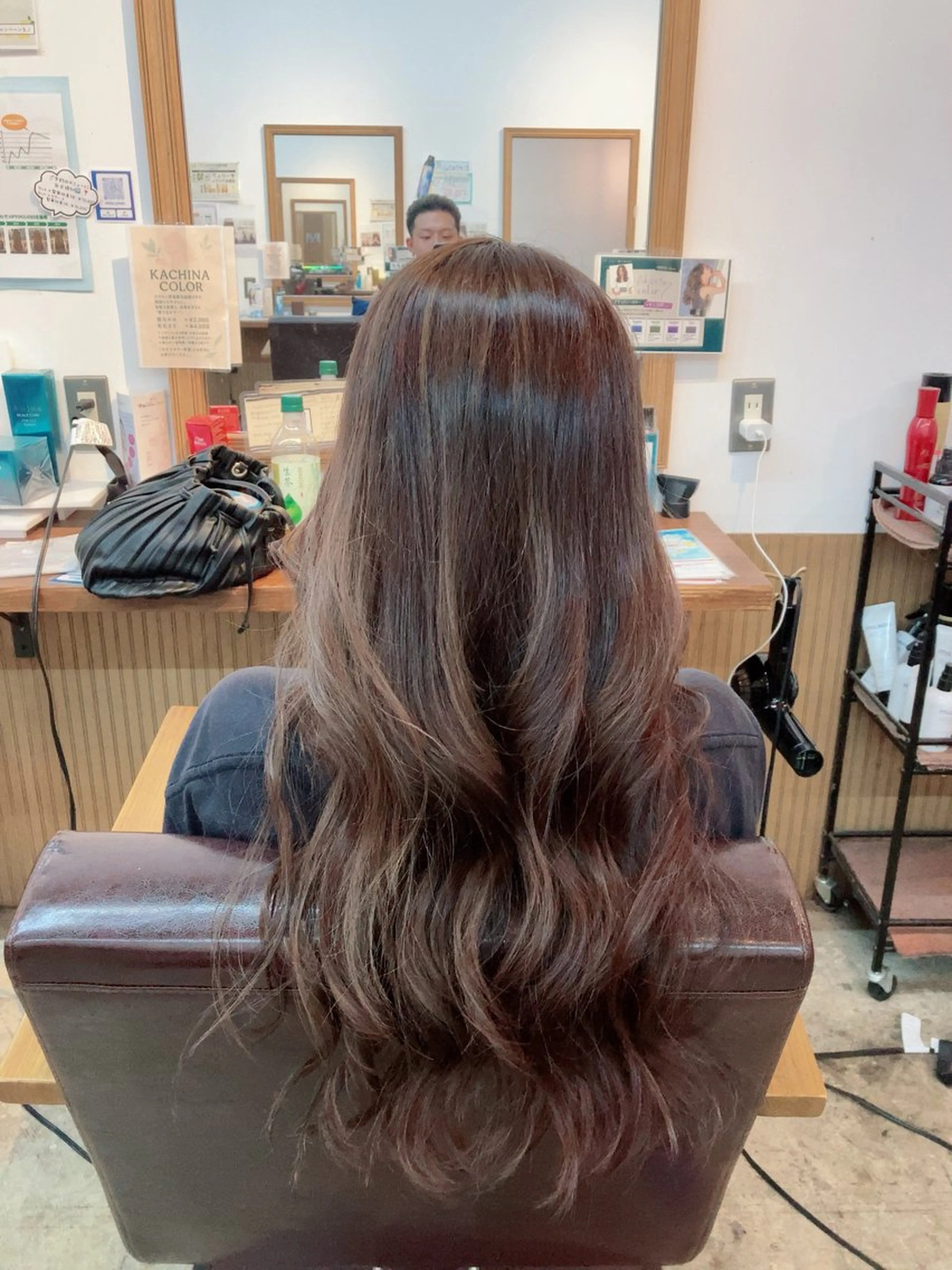 ロング カラー ハイライトカラー ハイライト ヘアカラー トリートメント ヘアセット 💫 シュン💫のヘアスタイル