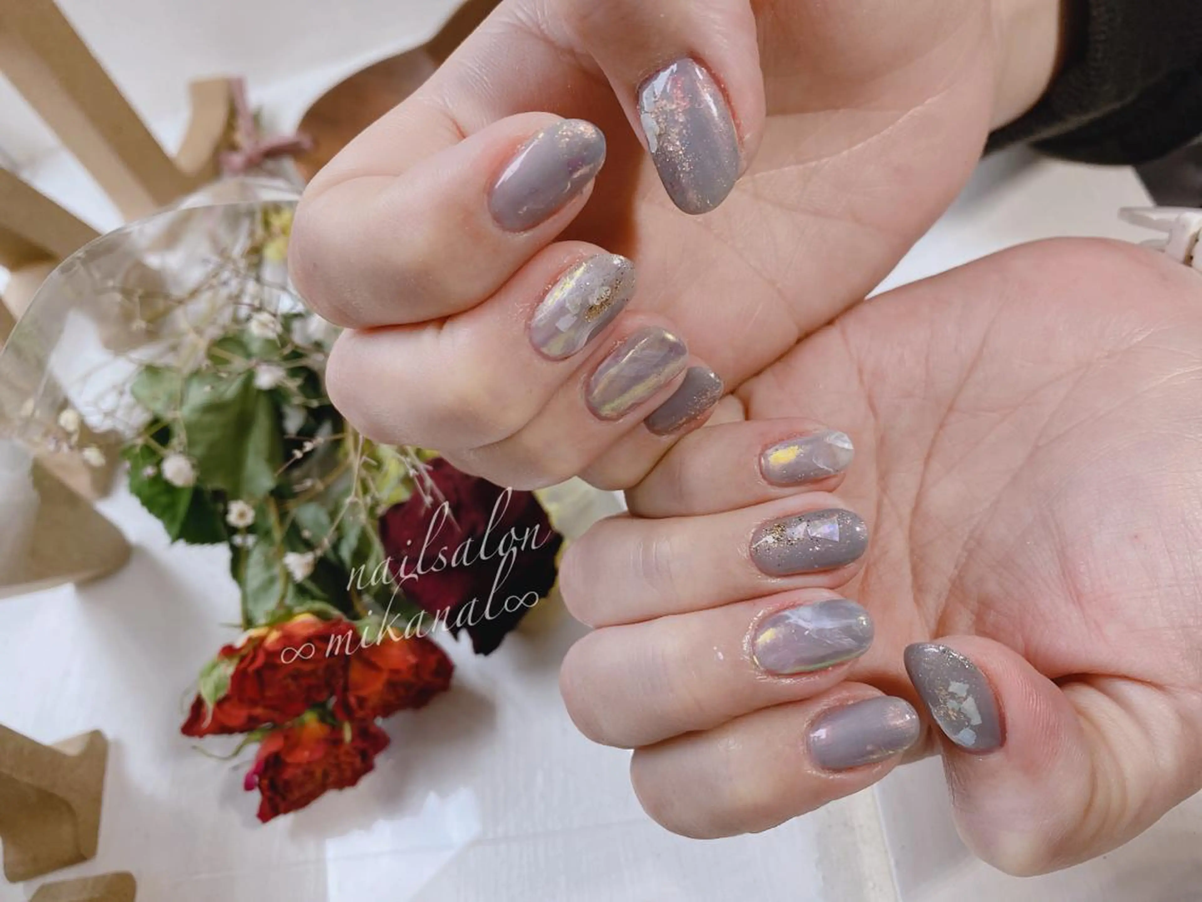 ネイル ハンドネイル nailsalon ∞ ﾐｶﾅﾙ ∞のネイルデザイン