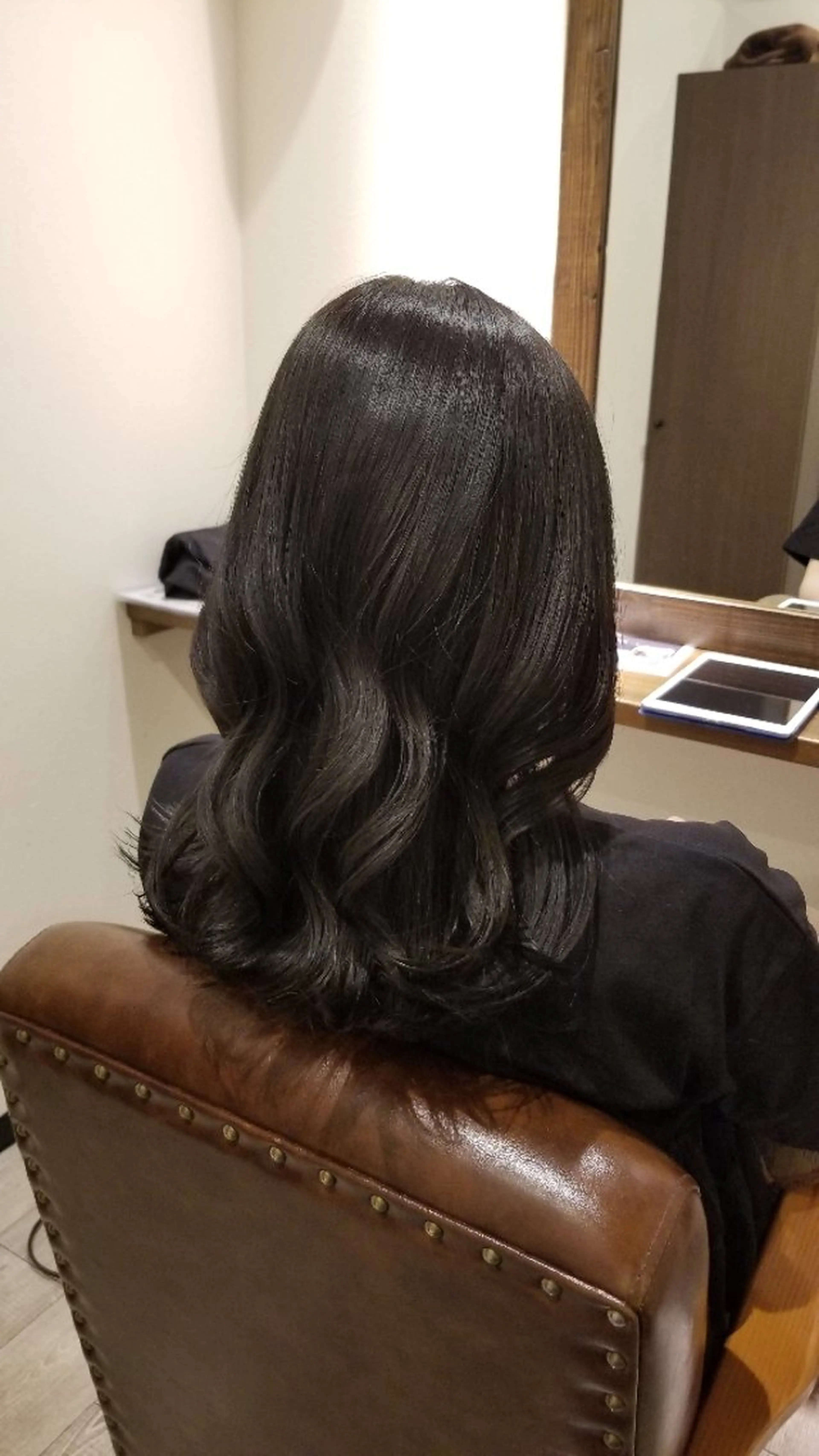 ロング カット ヘアカラー トリートメント 松江 幸世のヘアスタイル