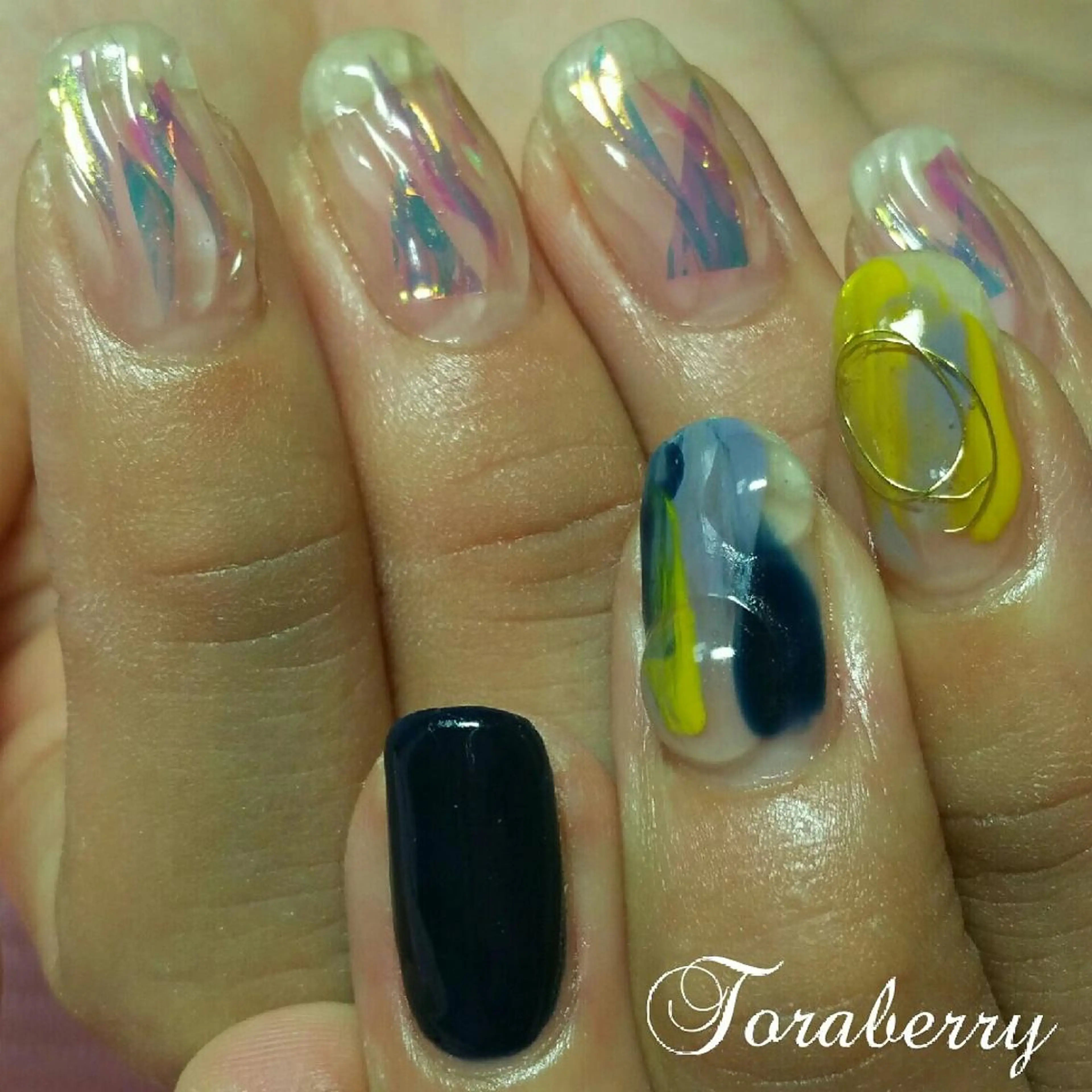 ネイル ニュアンスネイル ハンドネイル ネイリスト なつみのネイルデザイン