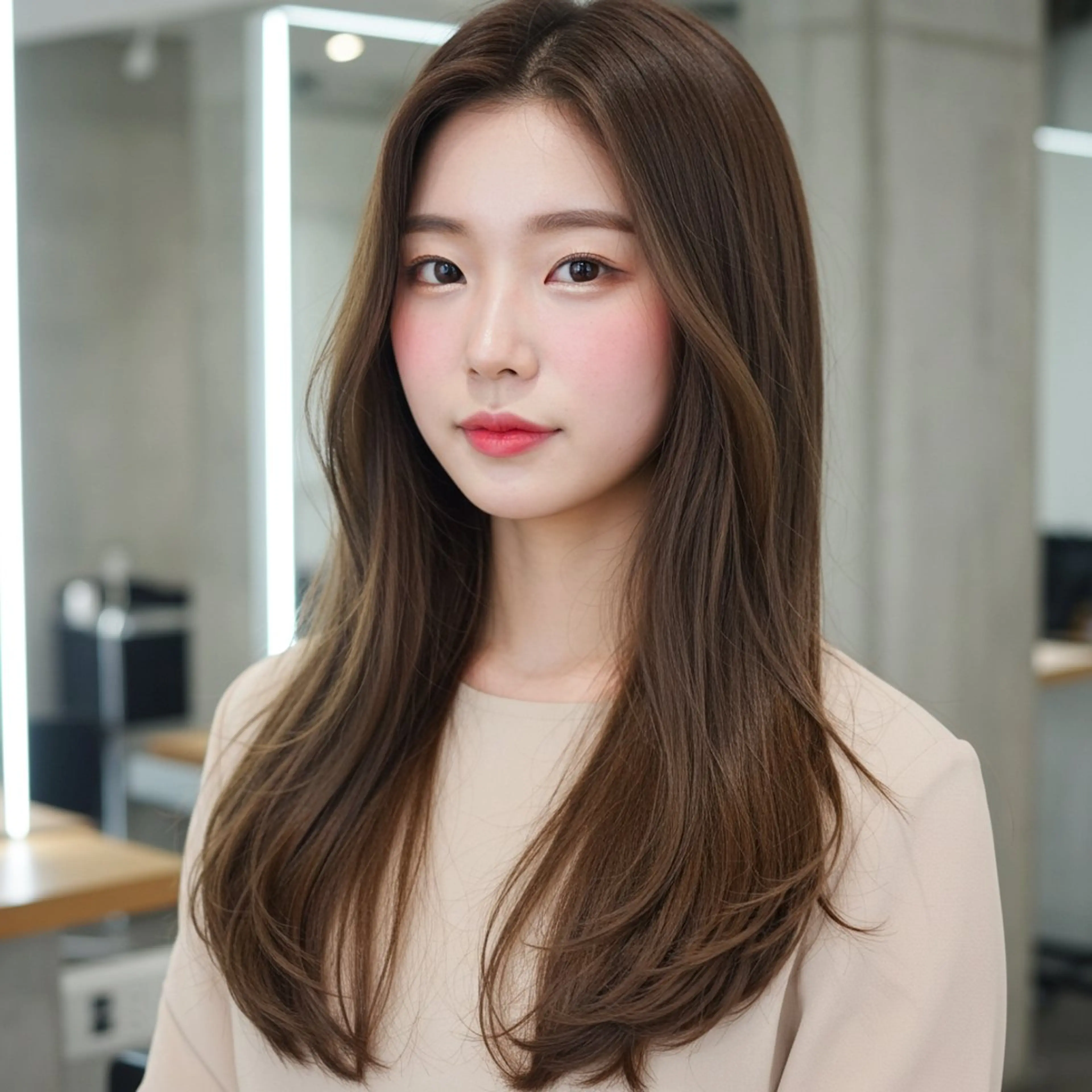 ロング 似合わせボブ✖️ 韓国レイヤー✨小関のヘアスタイル