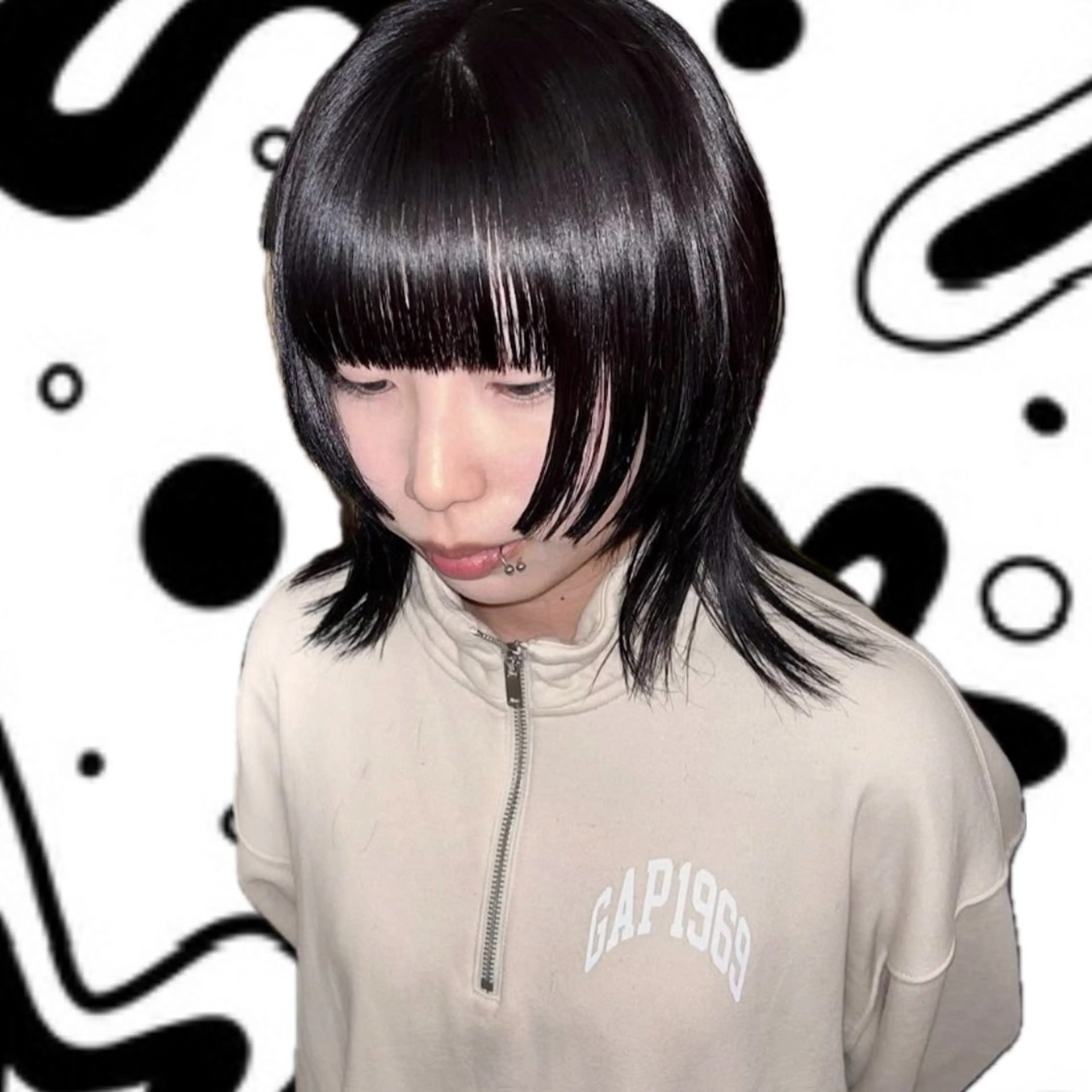 ミディアム カット Rena✴︎トレンド ×スタンダードMIXのヘアスタイル