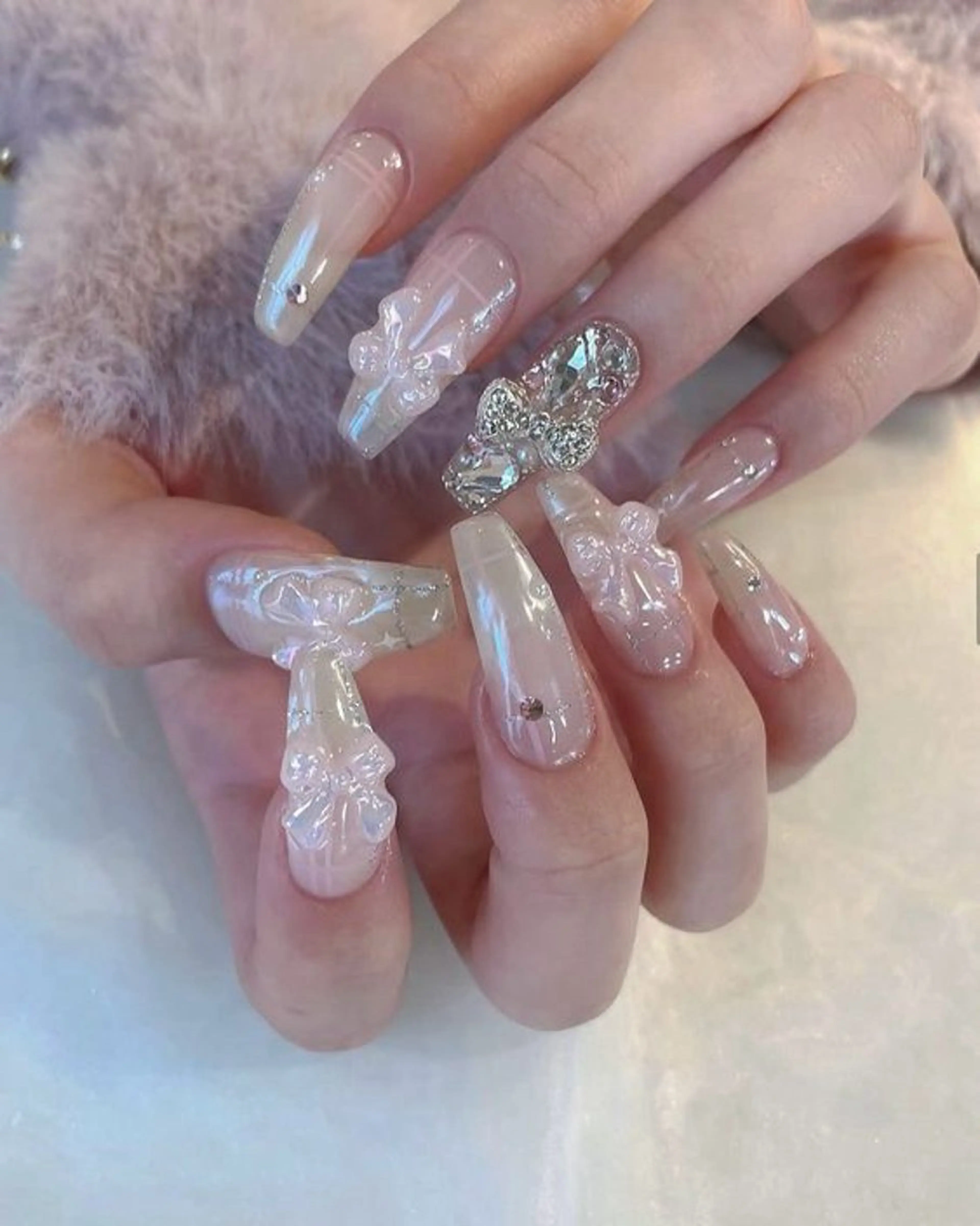 ネイル 韓国ネイル ワンホンネイル ハンドネイル ハンドケア Kawaii _Nailのネイルデザイン