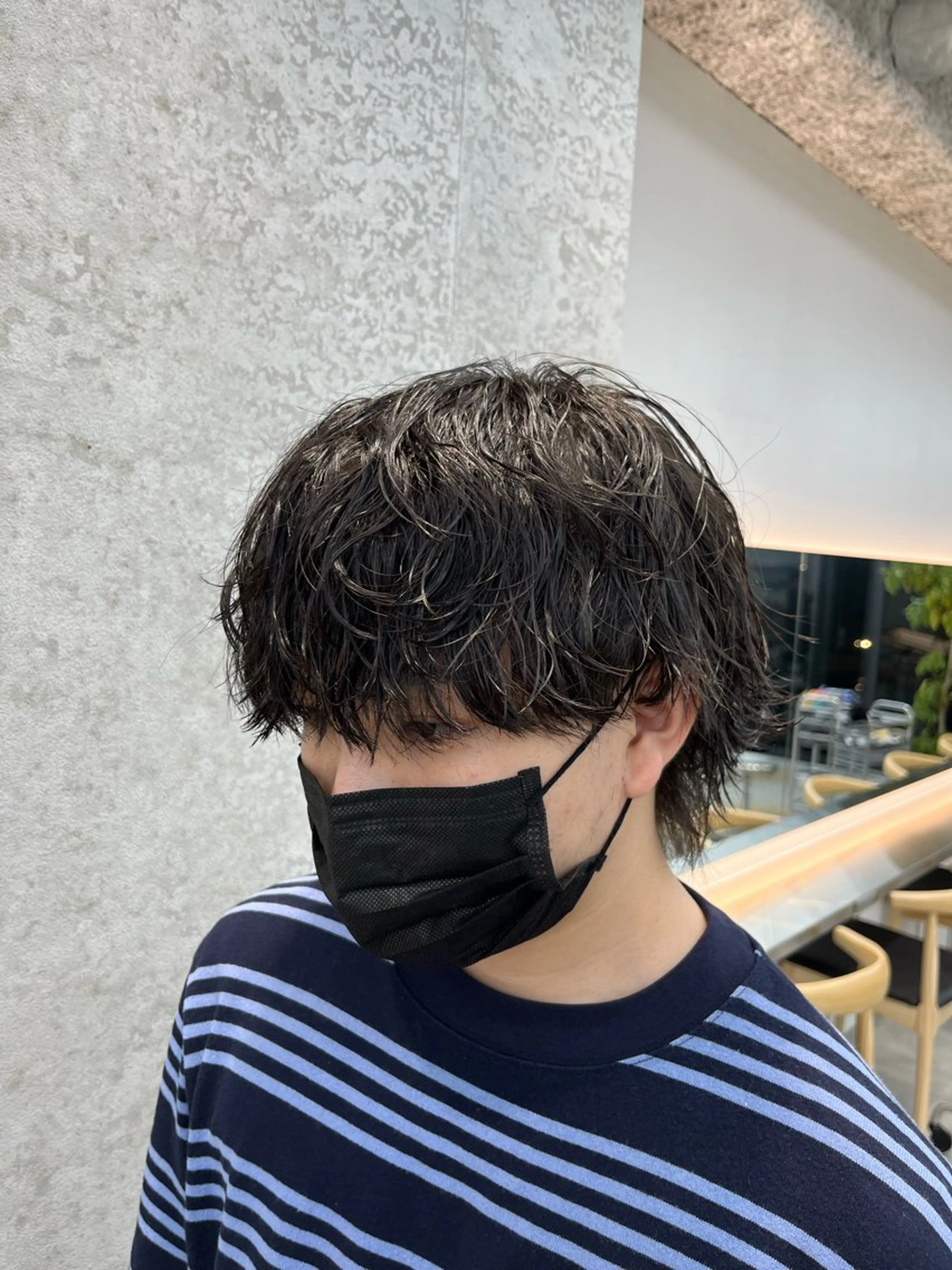 メンズ 🌀toa/波巻き✨ /メンズパーマ／栄のヘアスタイル