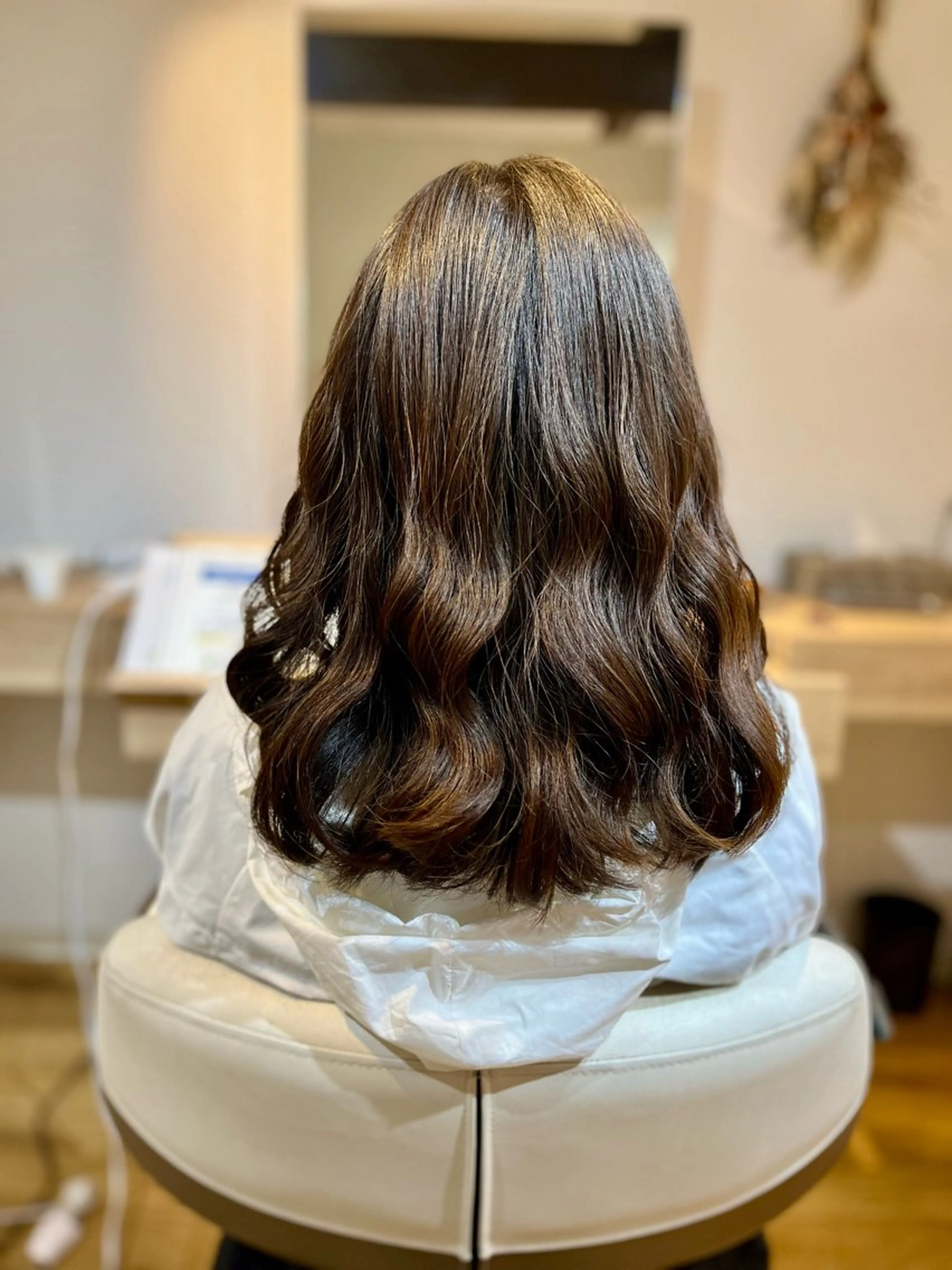 セミロング ヘアアレンジ カット 【マリブ伊勢崎本店】 hiroのヘアスタイル