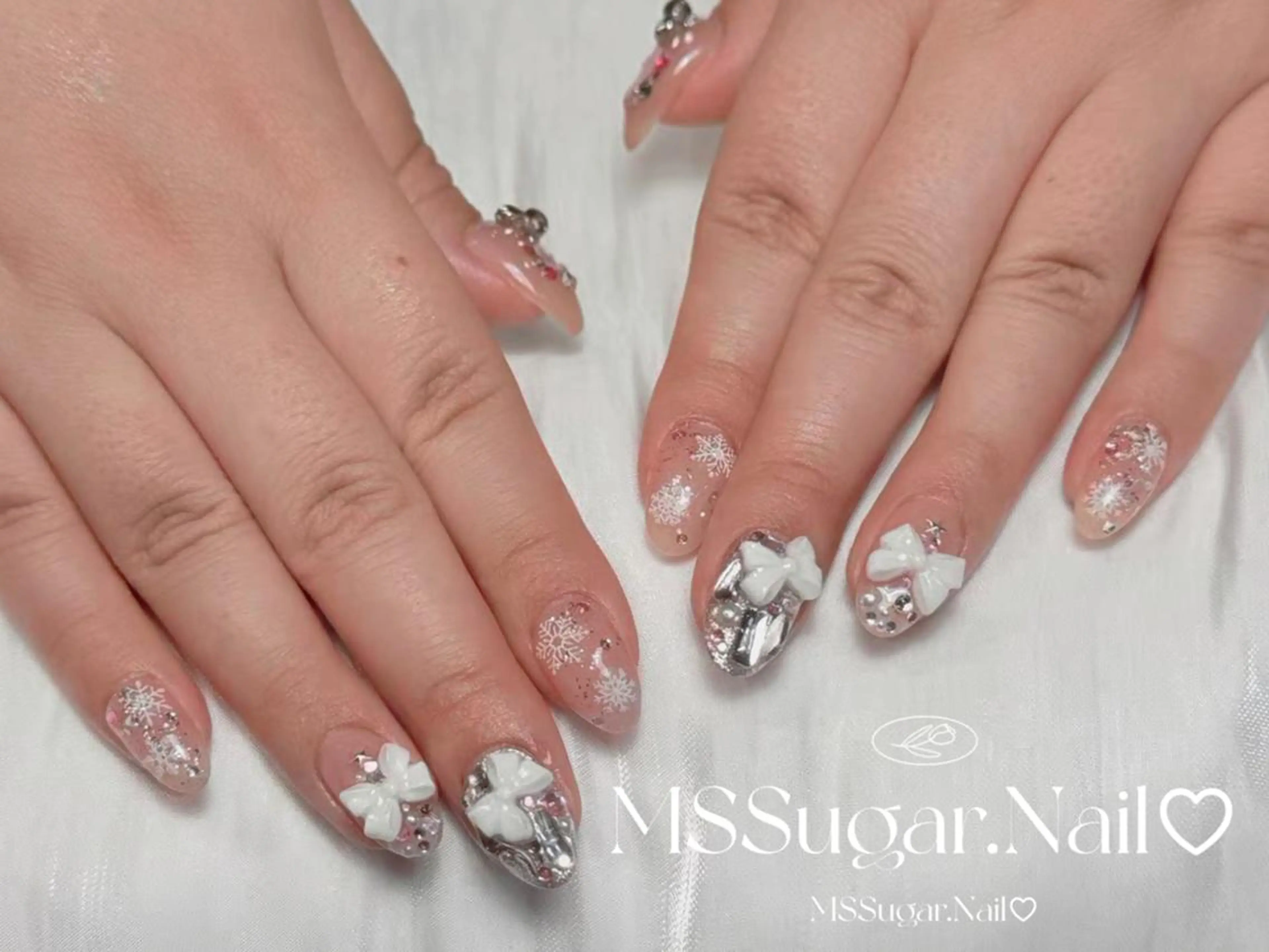 ネイル アートネイル 入学式 卒業式 ハロウィン ロングネイル MSSugar Nailのネイルデザイン