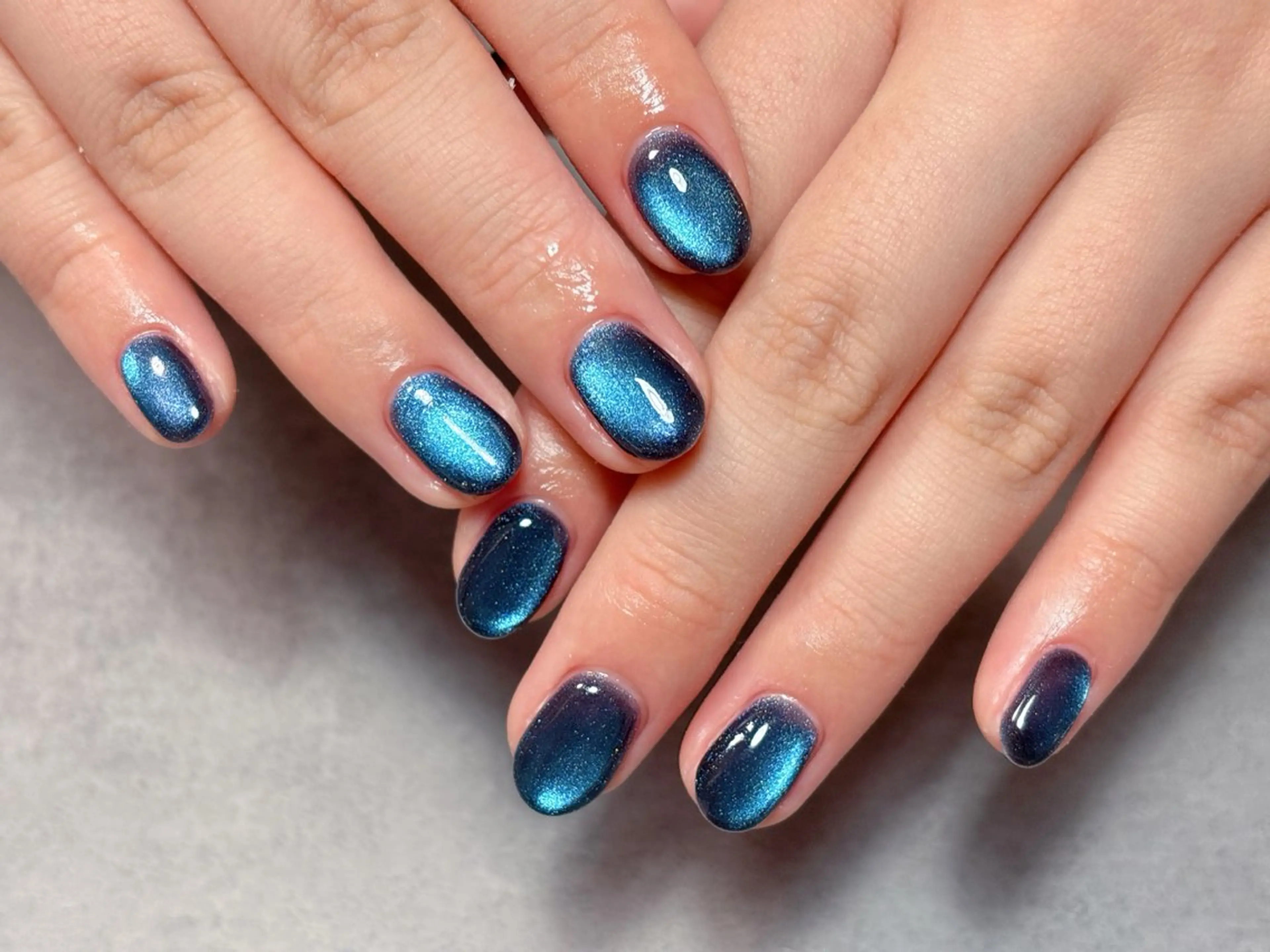 ネイル アートネイル ジェルネイル ハート マグネットネイル パラジェル ハンドネイル ハンドケア ゆ か_Nails💫のネイルデザイン