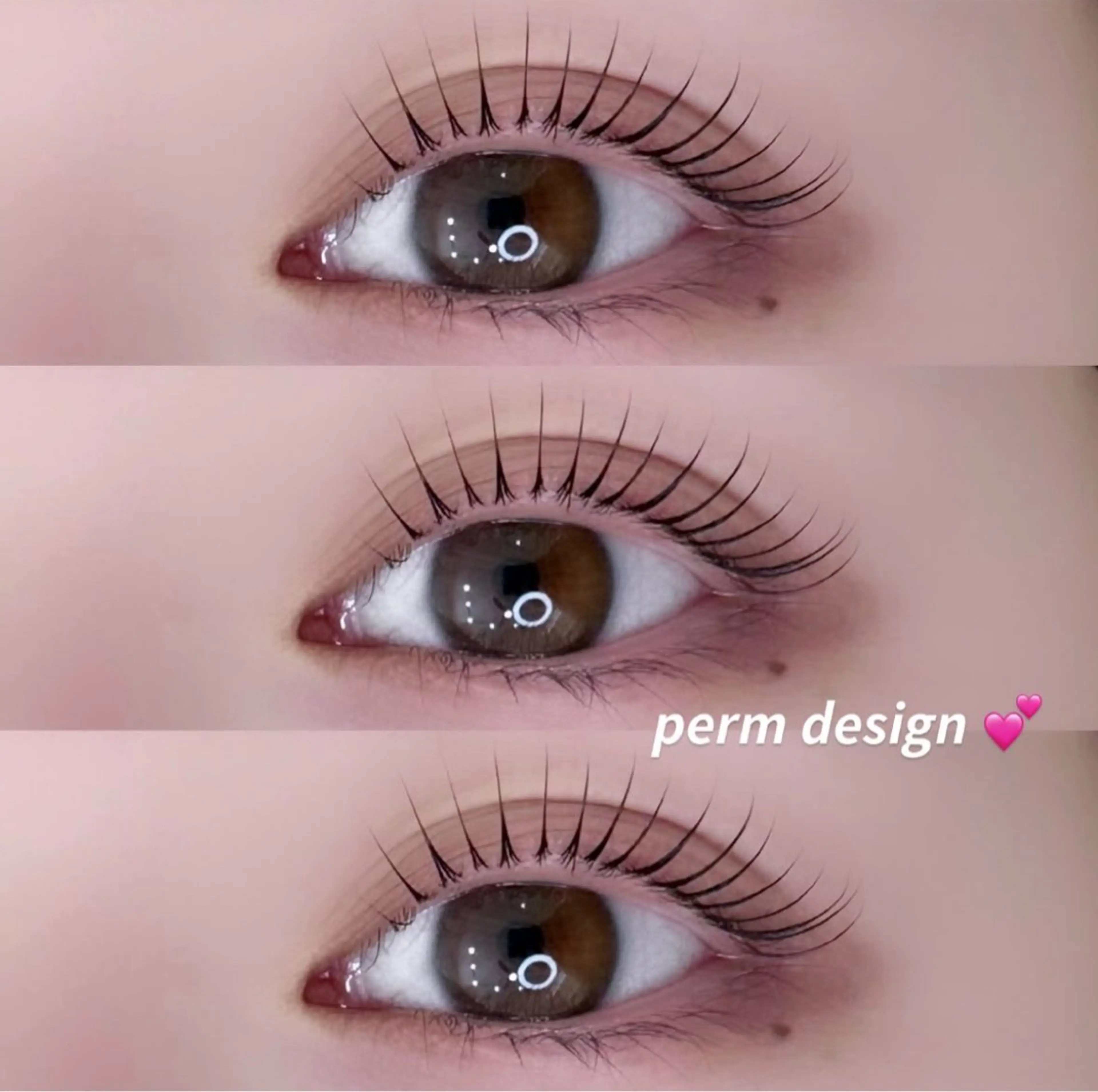 マツエク・マツパ eyelist asuka💜のマツエク・マツパデザイン