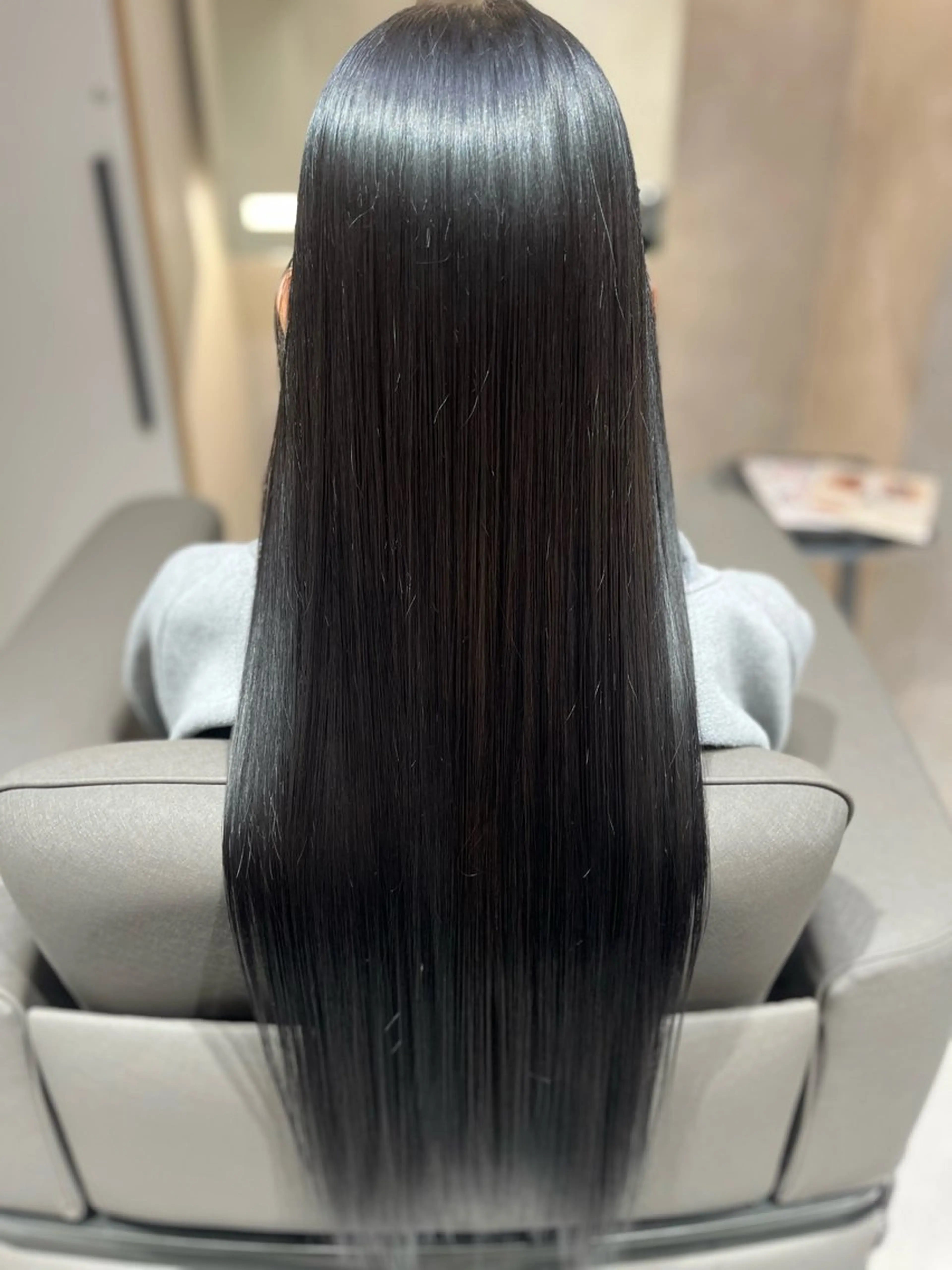 ロング 縮毛矯正 Y2Kスタイル🔯 渋谷💜長瀬🚺のヘアスタイル