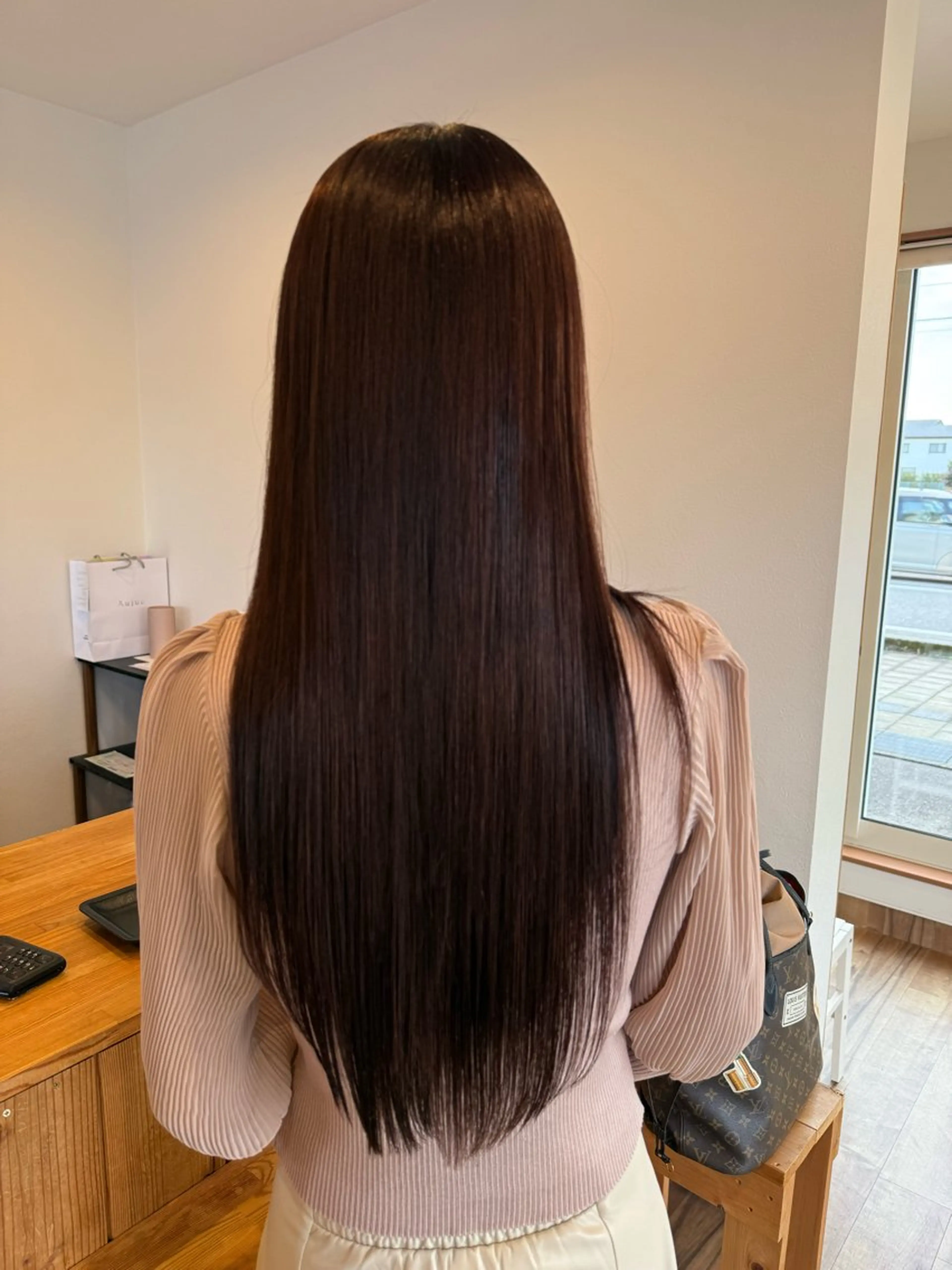 カラー ヘアカラー タガミ リンカのヘアスタイル