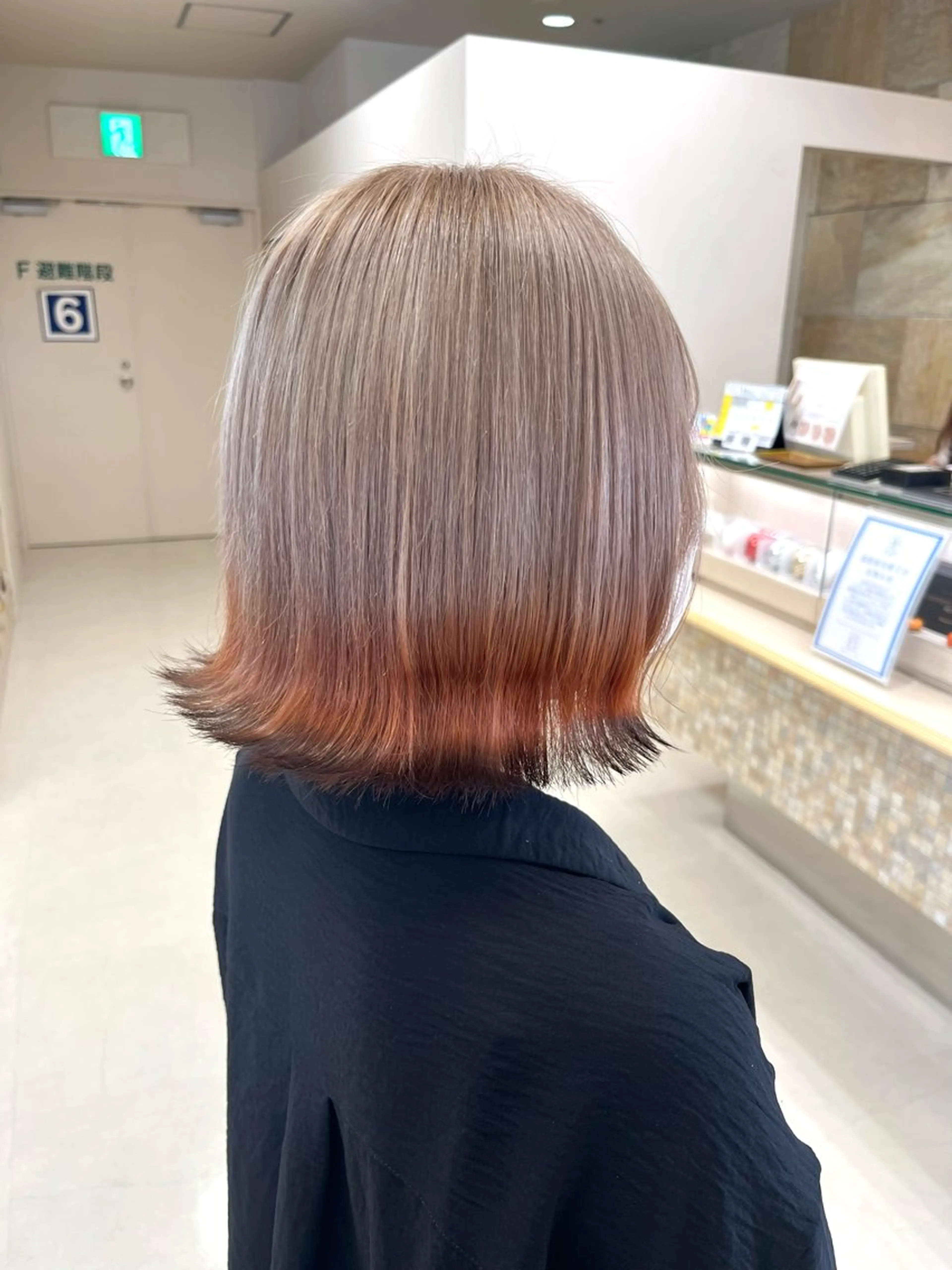 ショート カラー 髪質改善/縮毛矯正/ 暖色カラー💫のヘアスタイル