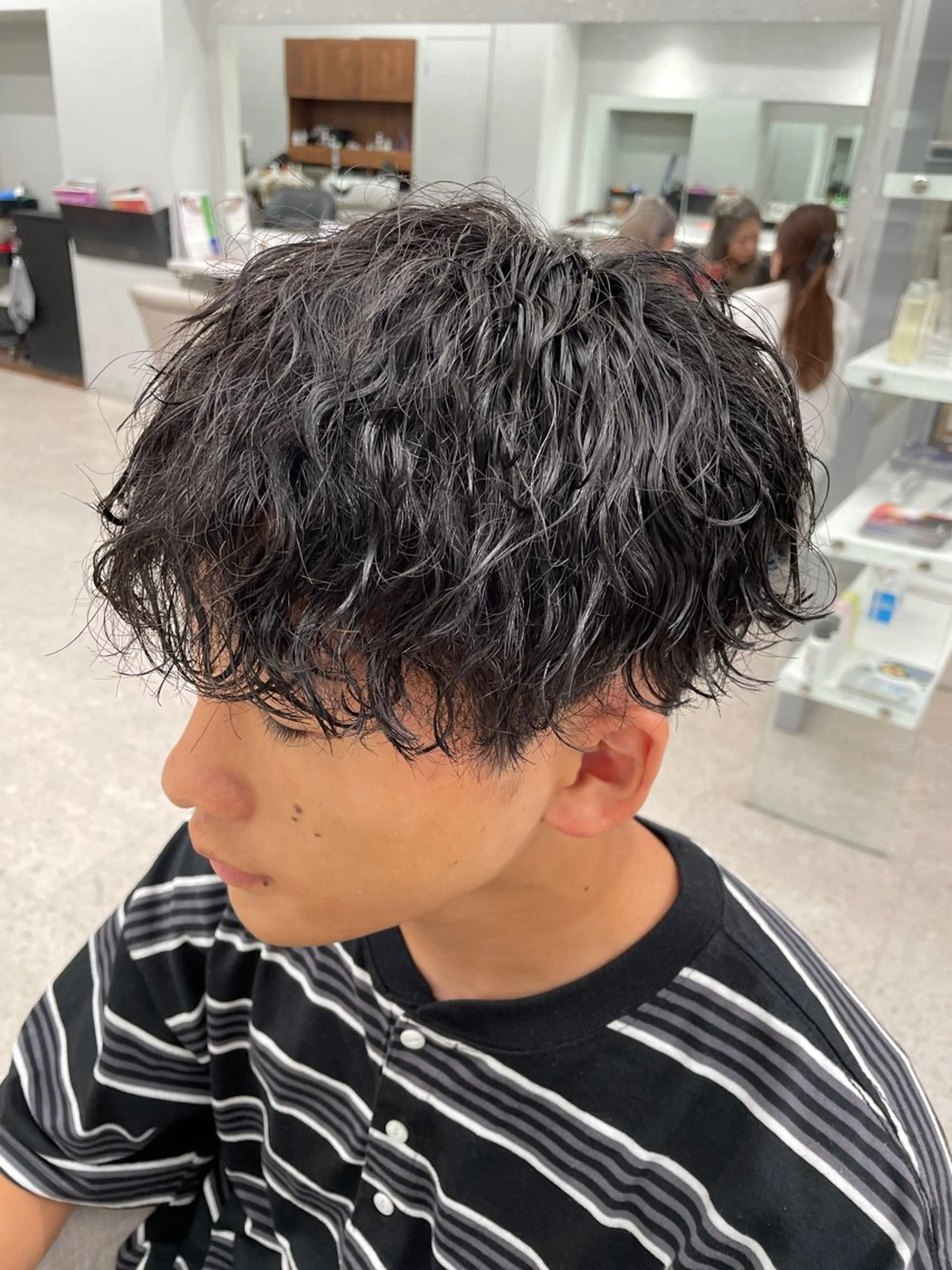 パーマ メンズ メンズスタイリスト✨ 助川龍哉のヘアスタイル