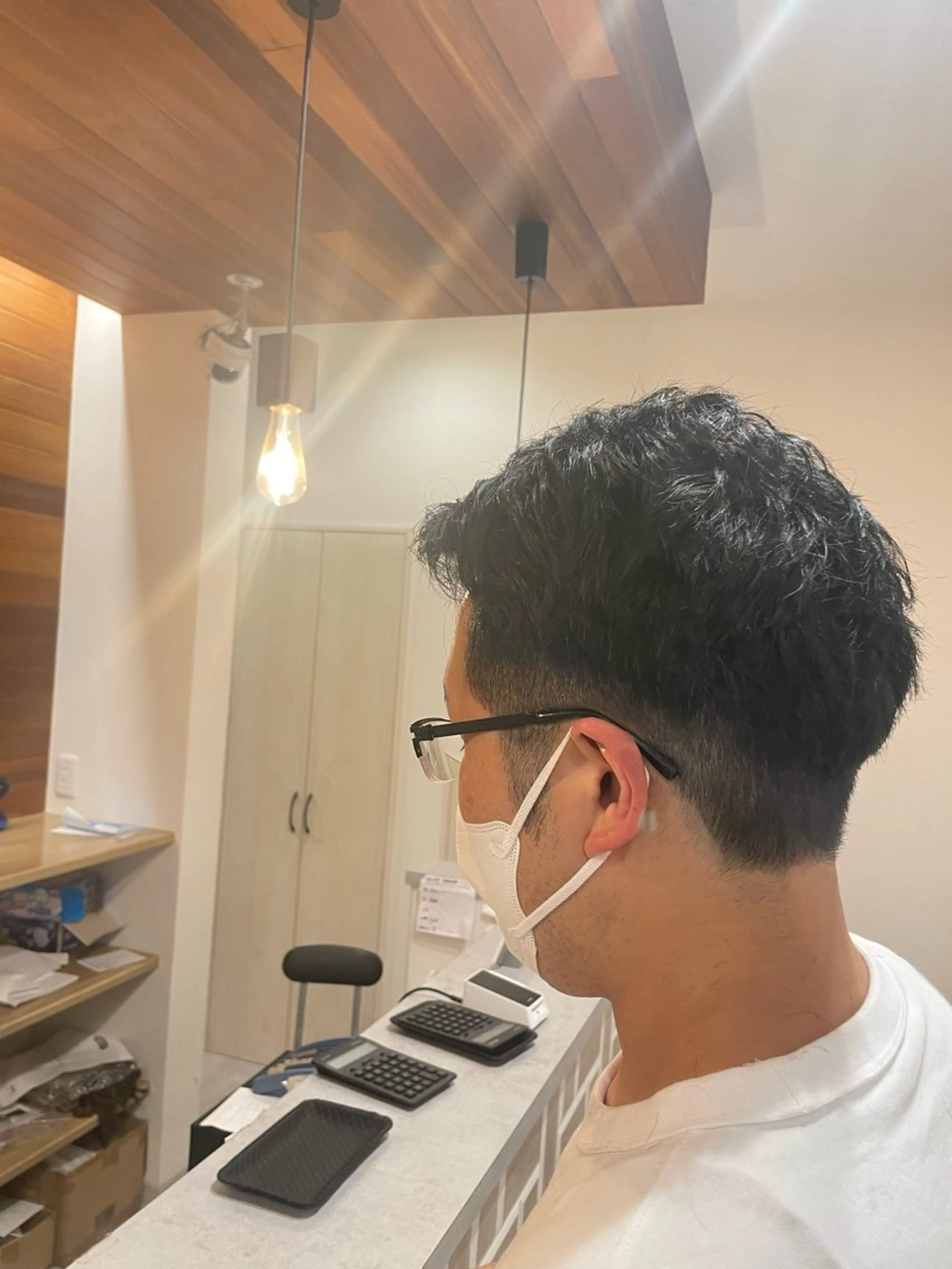 ショート メンズ 山越 美裕樹のヘアスタイル